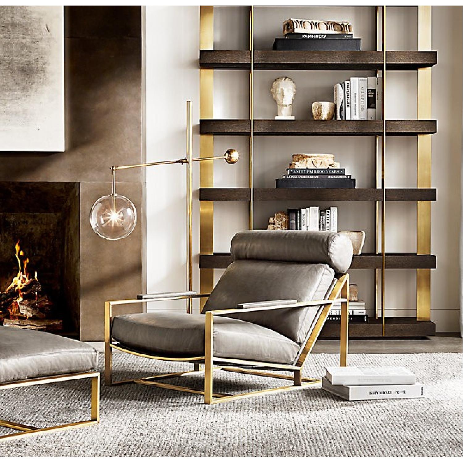 Restoration Hardware Modern Verrazano Shelving Unit AptDeco