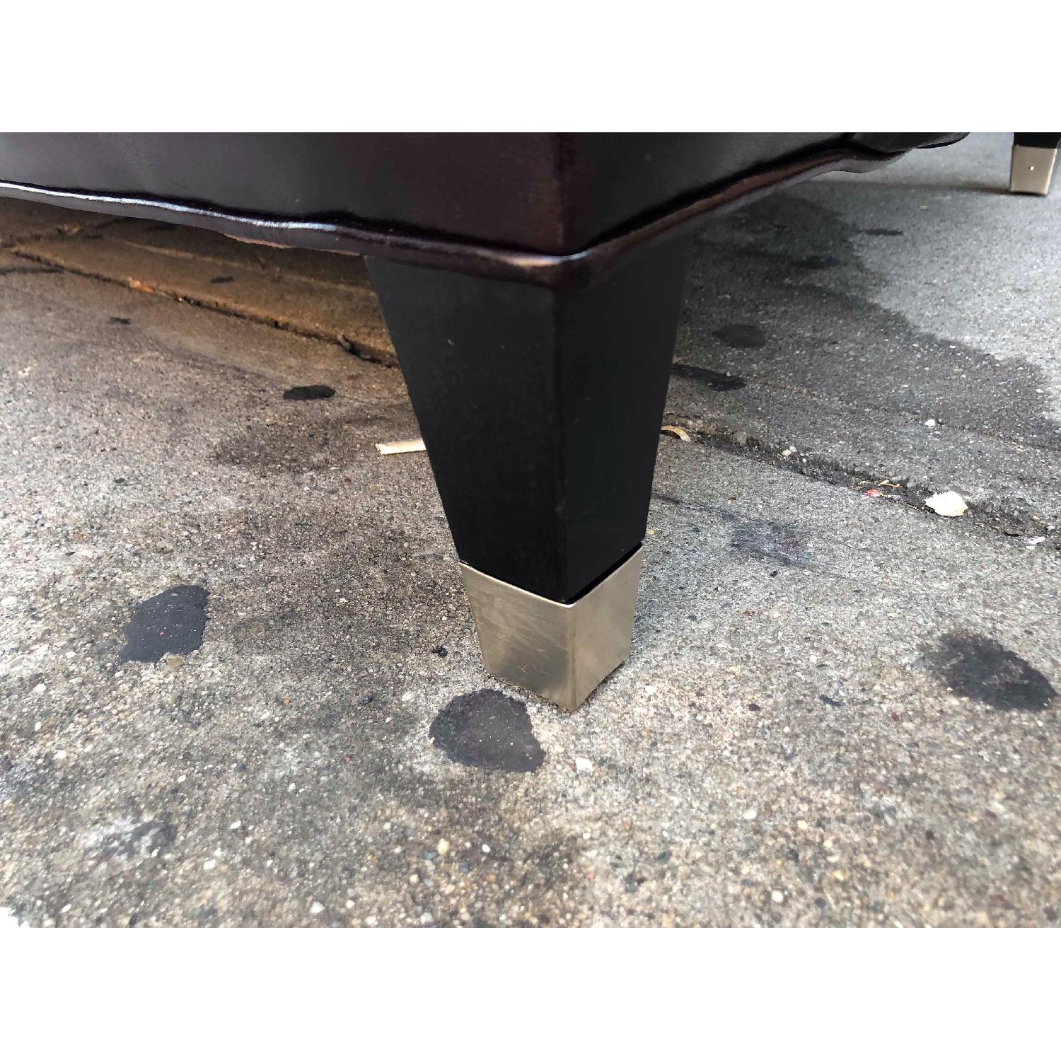 Room & Board Library Leather Sofa - image-9