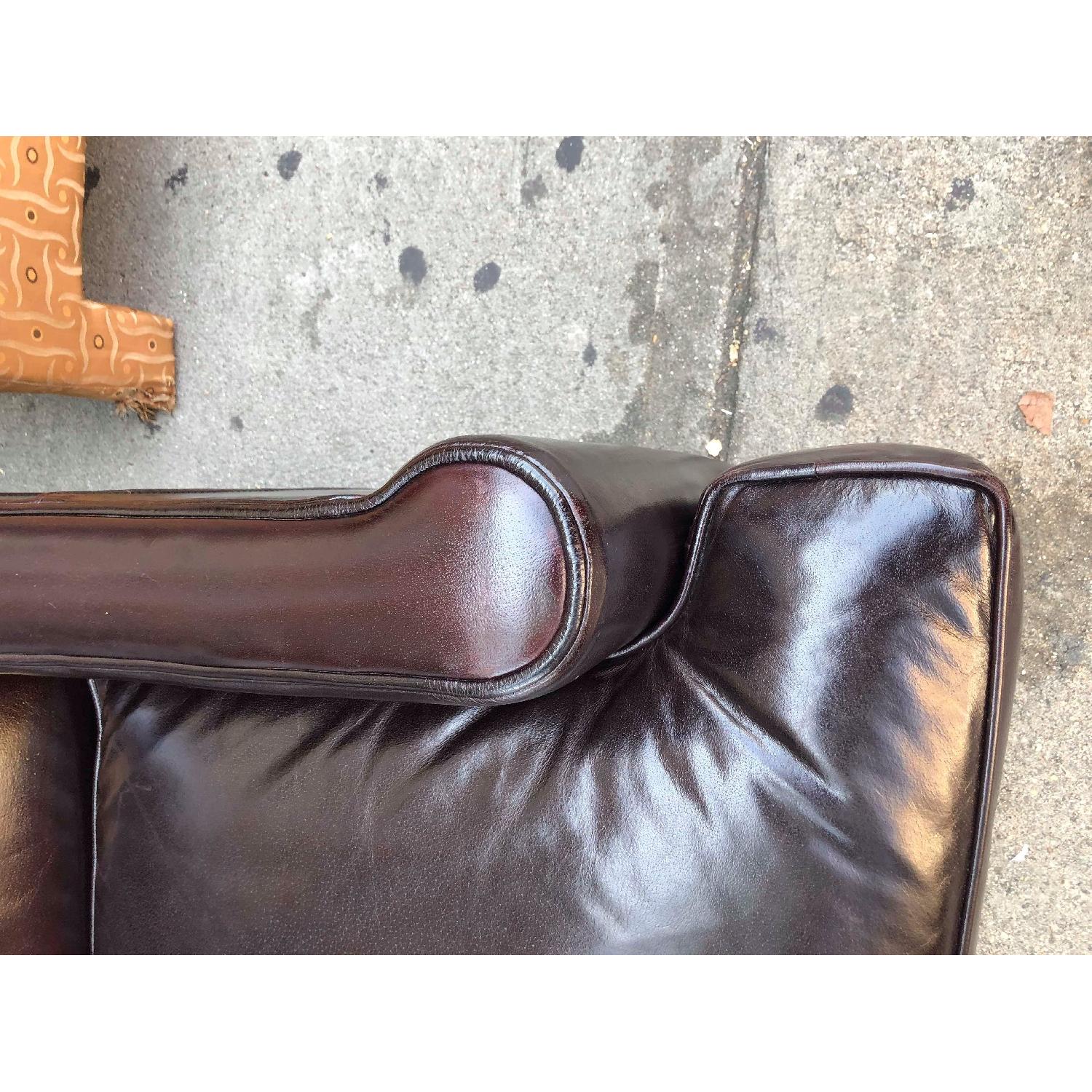 Room & Board Library Leather Sofa - image-12