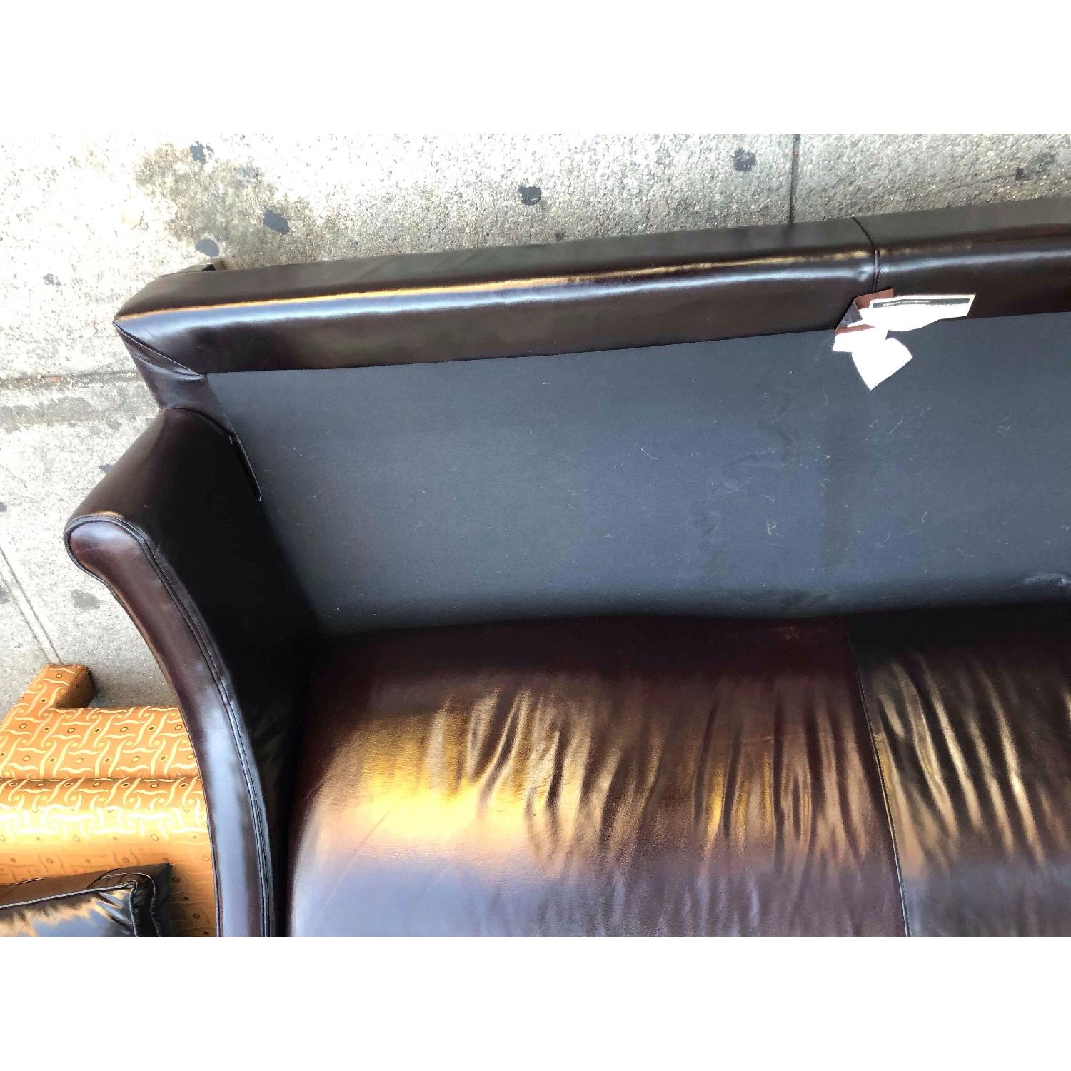 Room & Board Library Leather Sofa - image-17