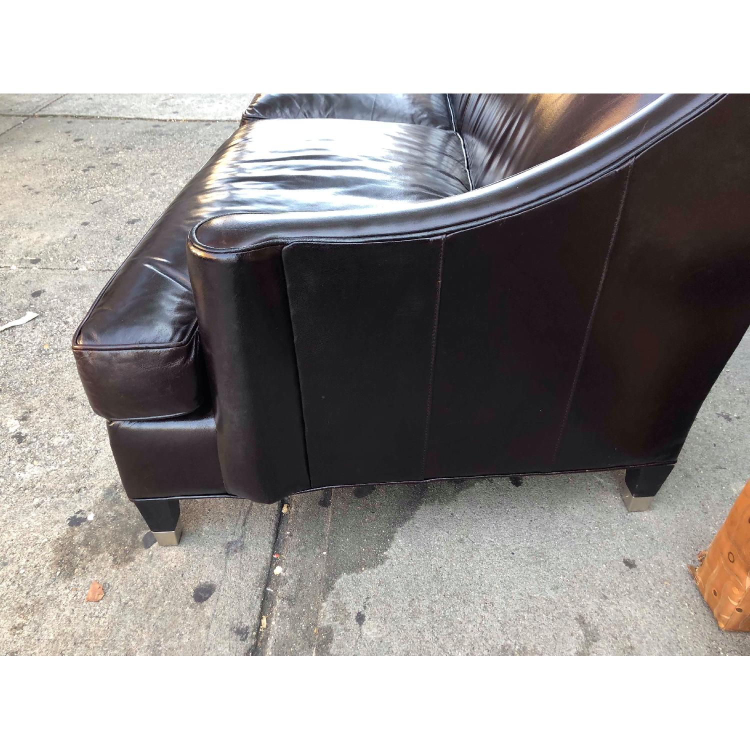 Room & Board Library Leather Sofa - image-19