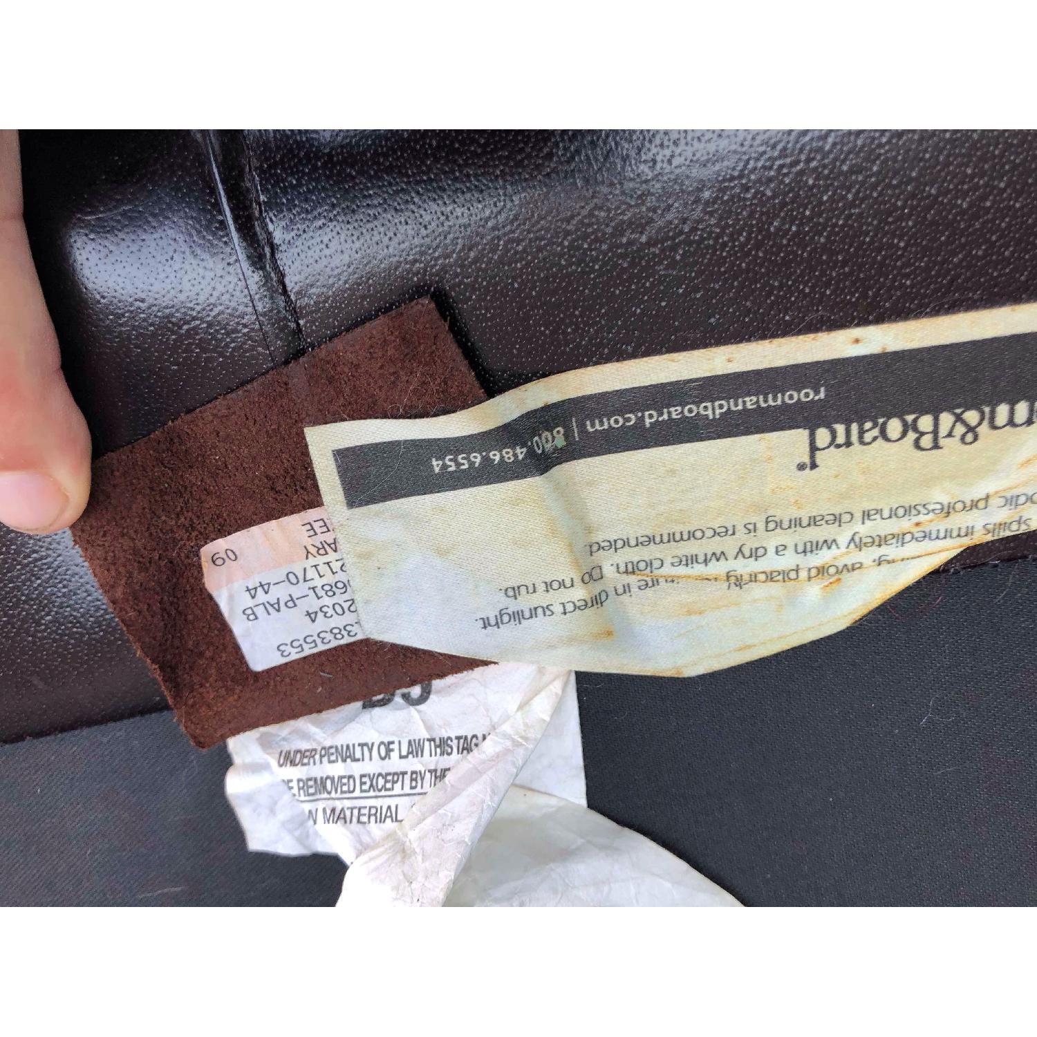 Room & Board Library Leather Sofa - image-20