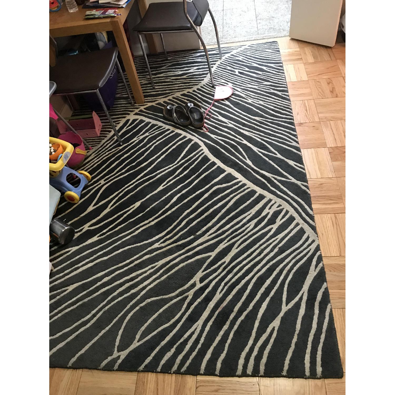 CB2 Zebra Inspired Area Rug - image-2