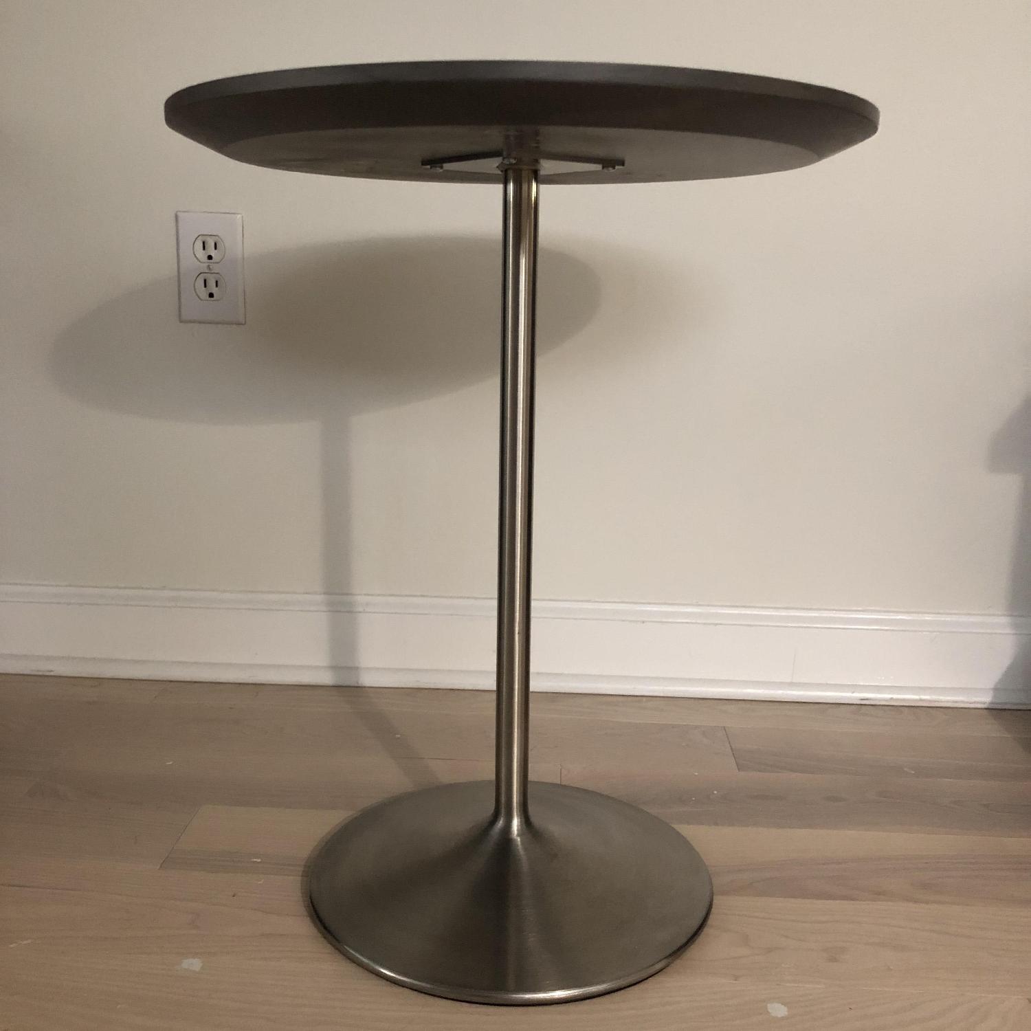 Room & Board Maple & Stainless Steel Aria Side Table - image-3