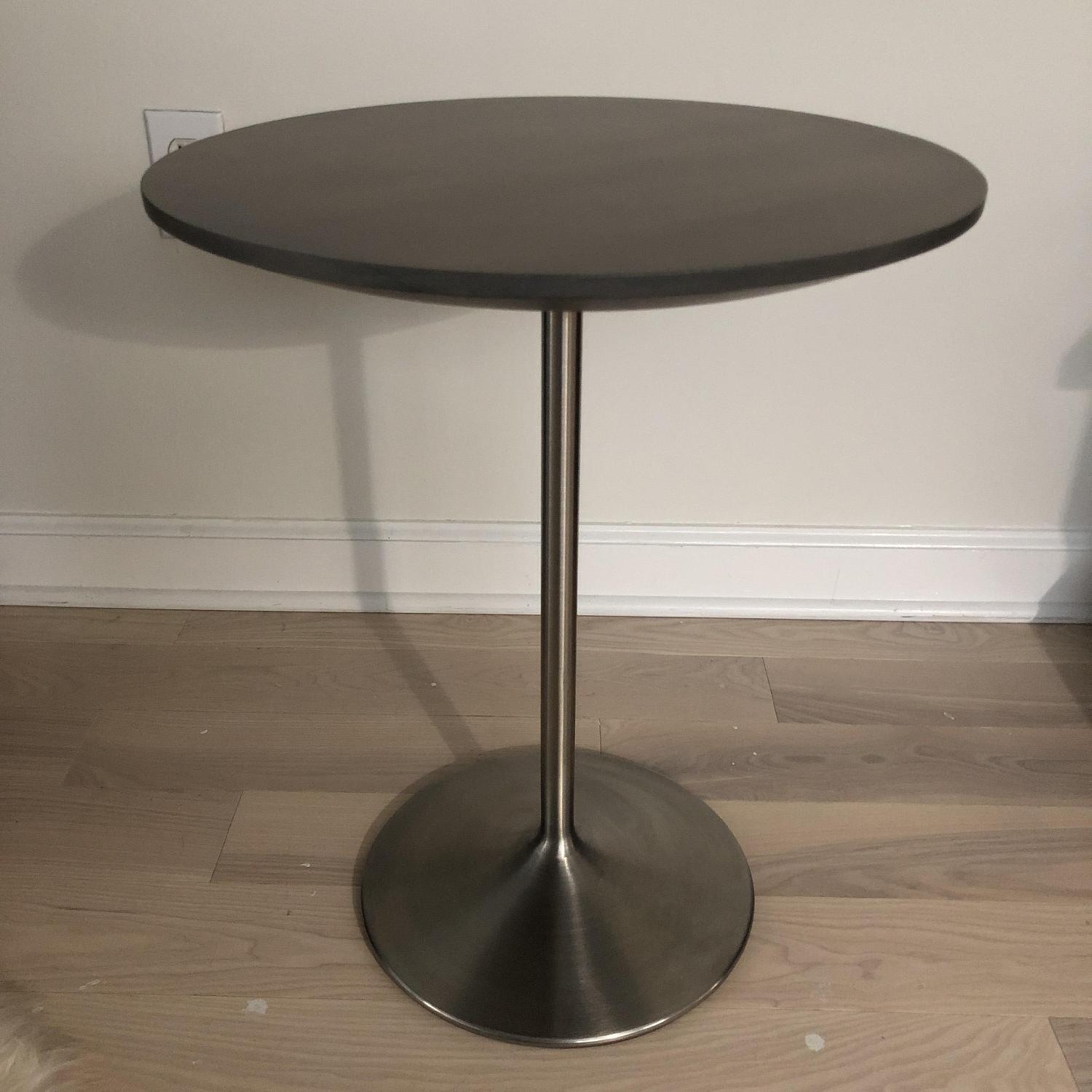 Room & Board Maple & Stainless Steel Aria Side Table - image-4