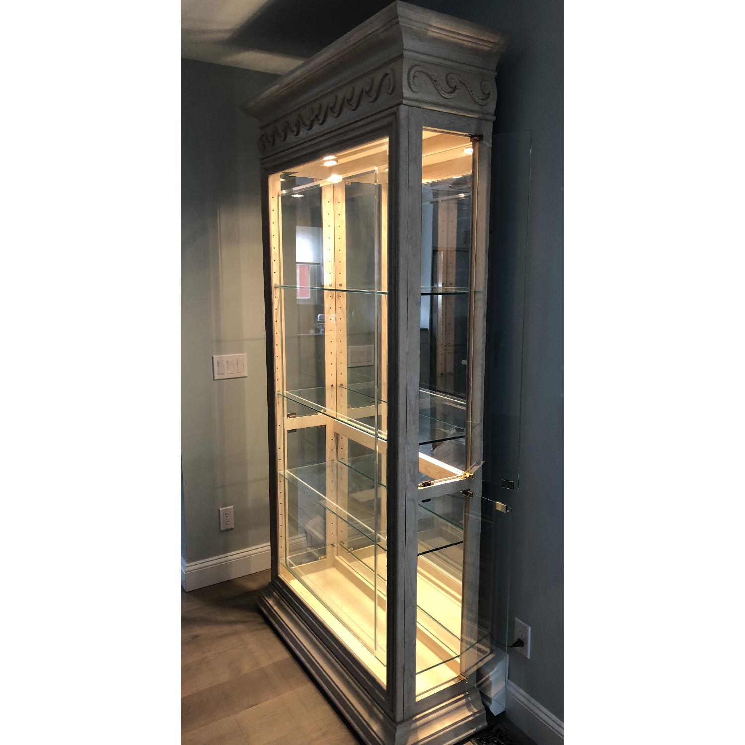 Pulaski Lighted Curio Cabinet - image-5