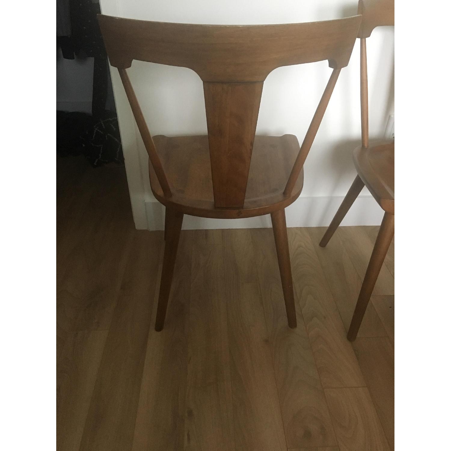 West Elm Splat Dining Room Chairs - image-3