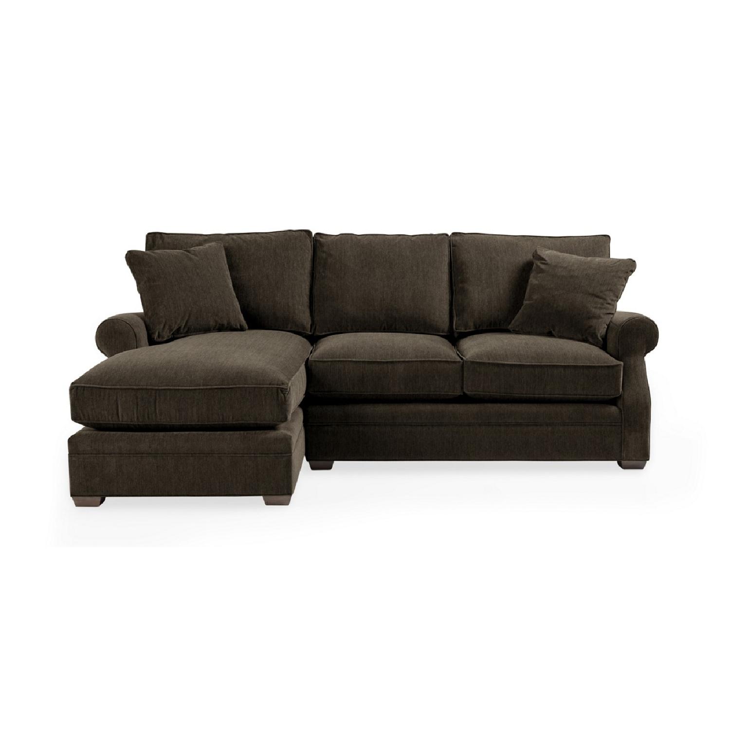 Arhaus Landsbury 2Piece Sectional Sofa in Vessel Charcoal AptDeco