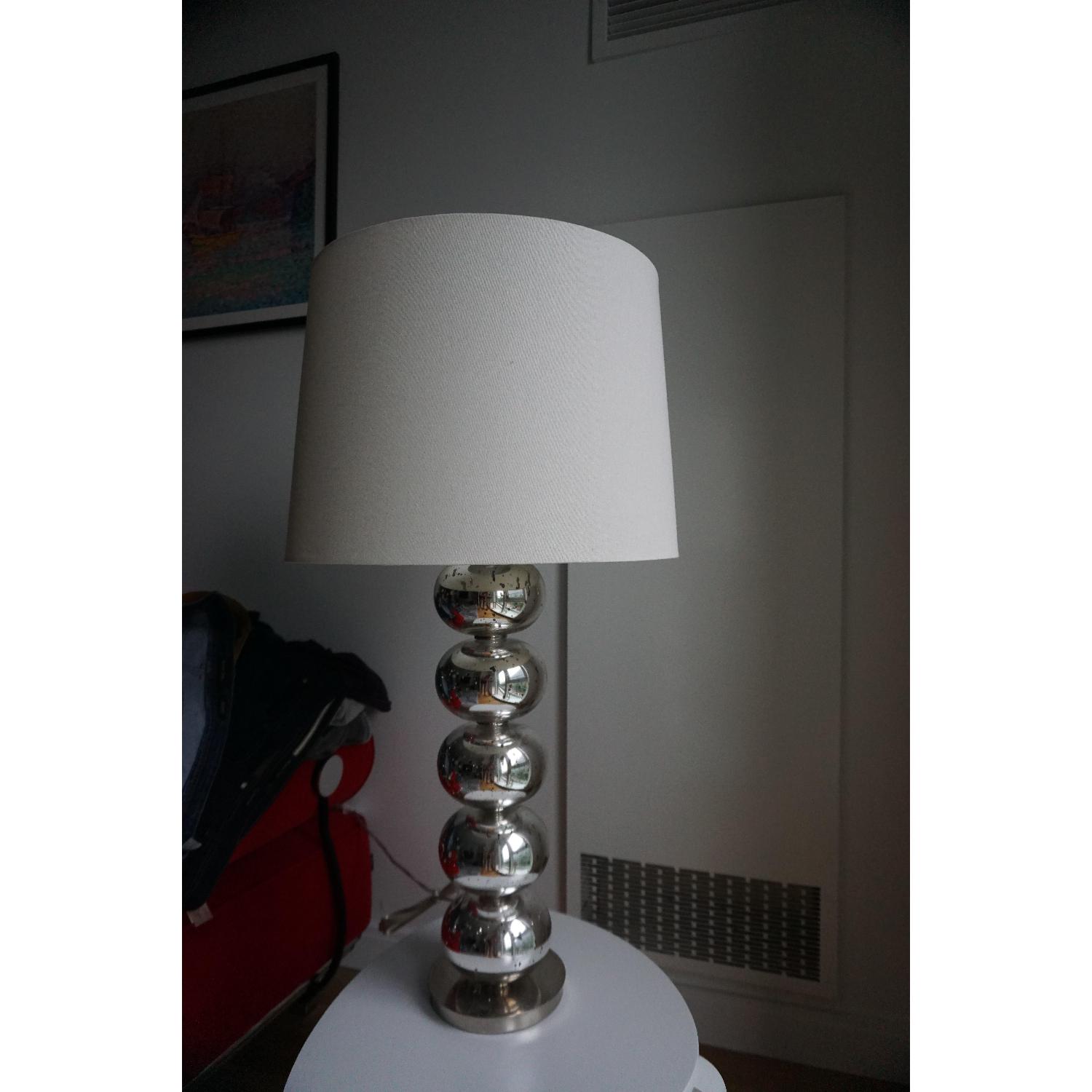 West Elm Abacus Tall Table Lamp in Mercury - image-1