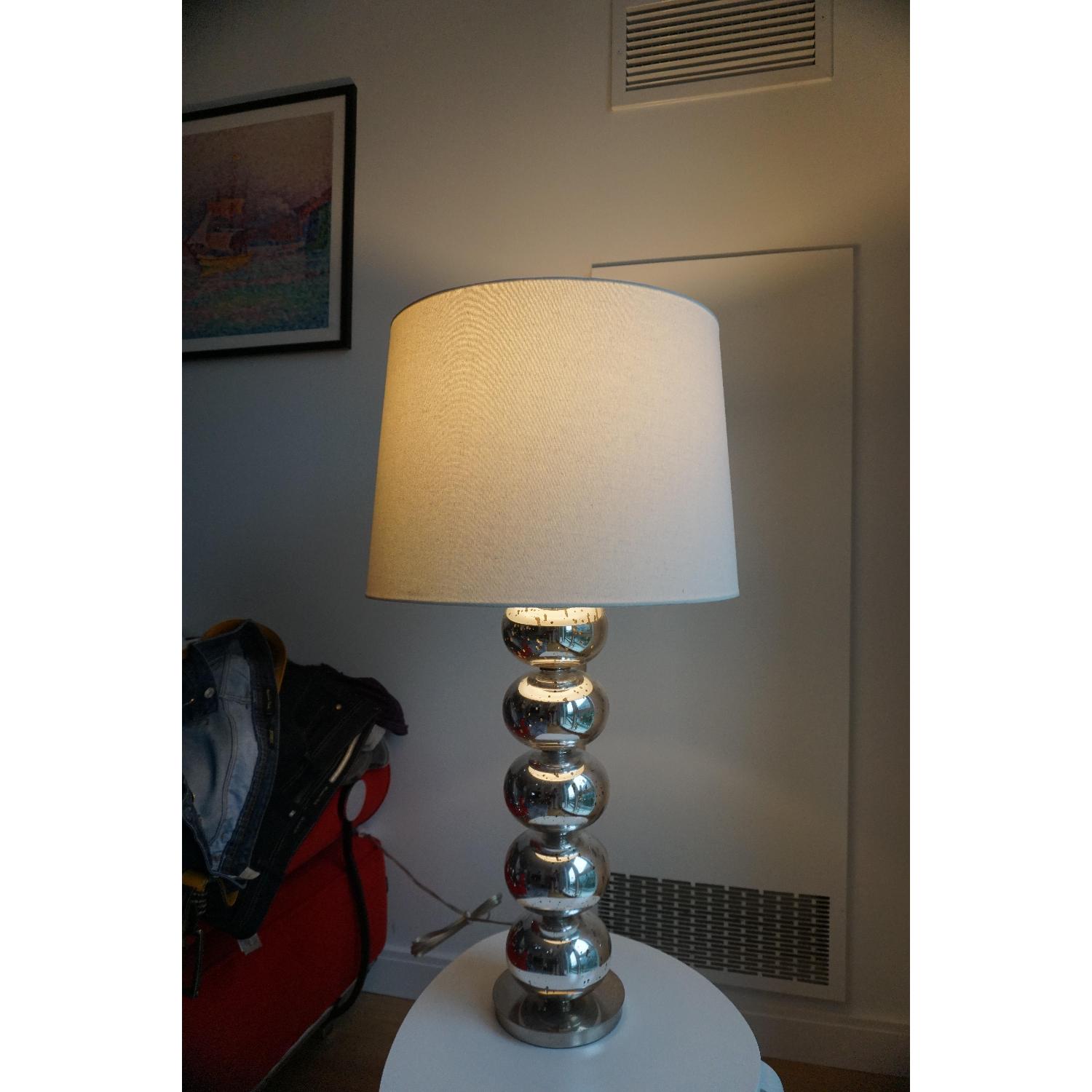 West Elm Abacus Tall Table Lamp in Mercury - image-4