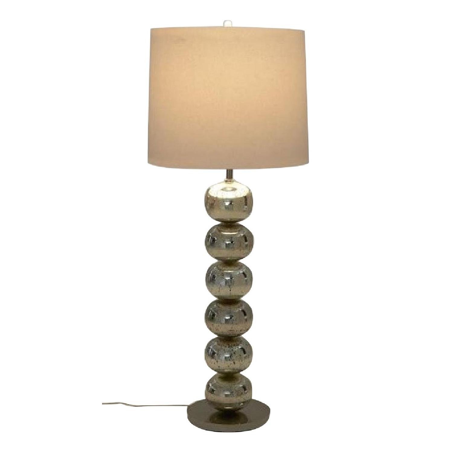 West Elm Abacus Tall Table Lamp in Mercury - image-0