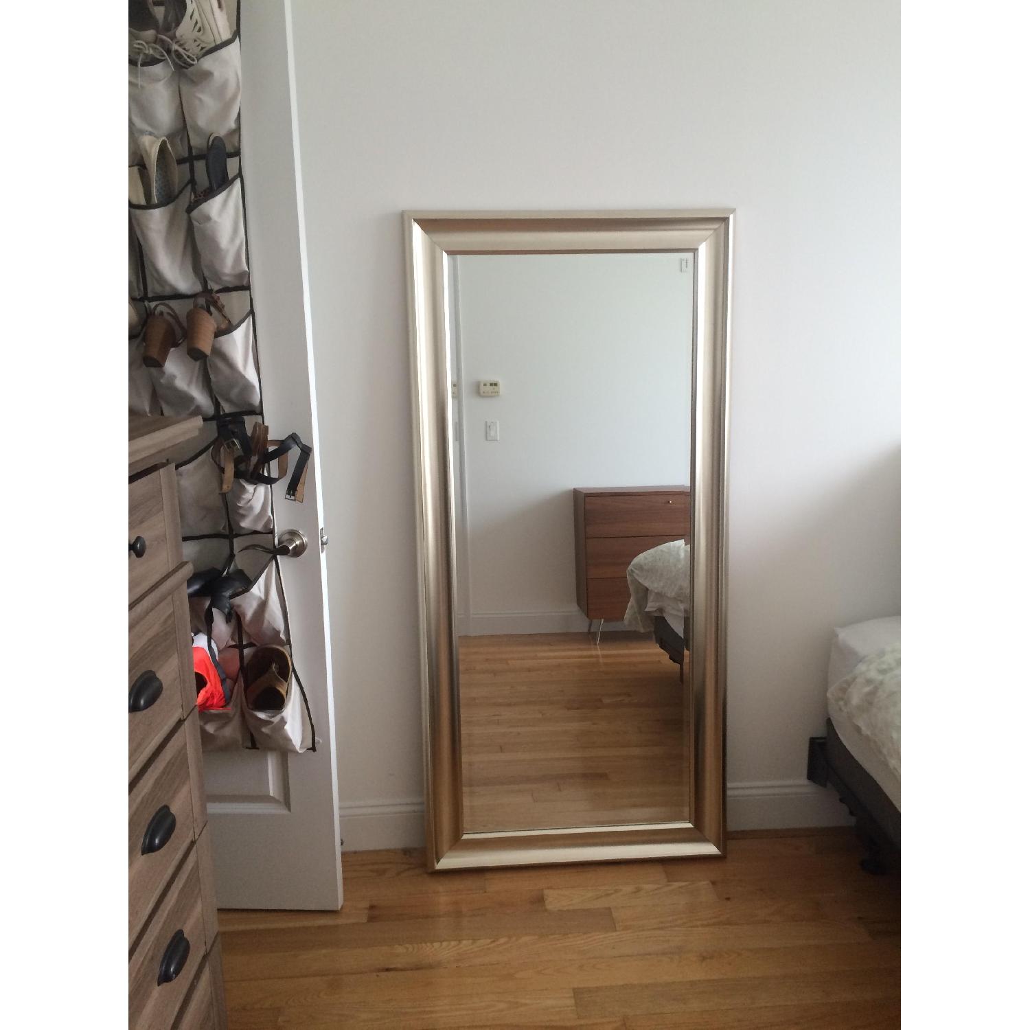 Brushed Gold Mirror - image-1