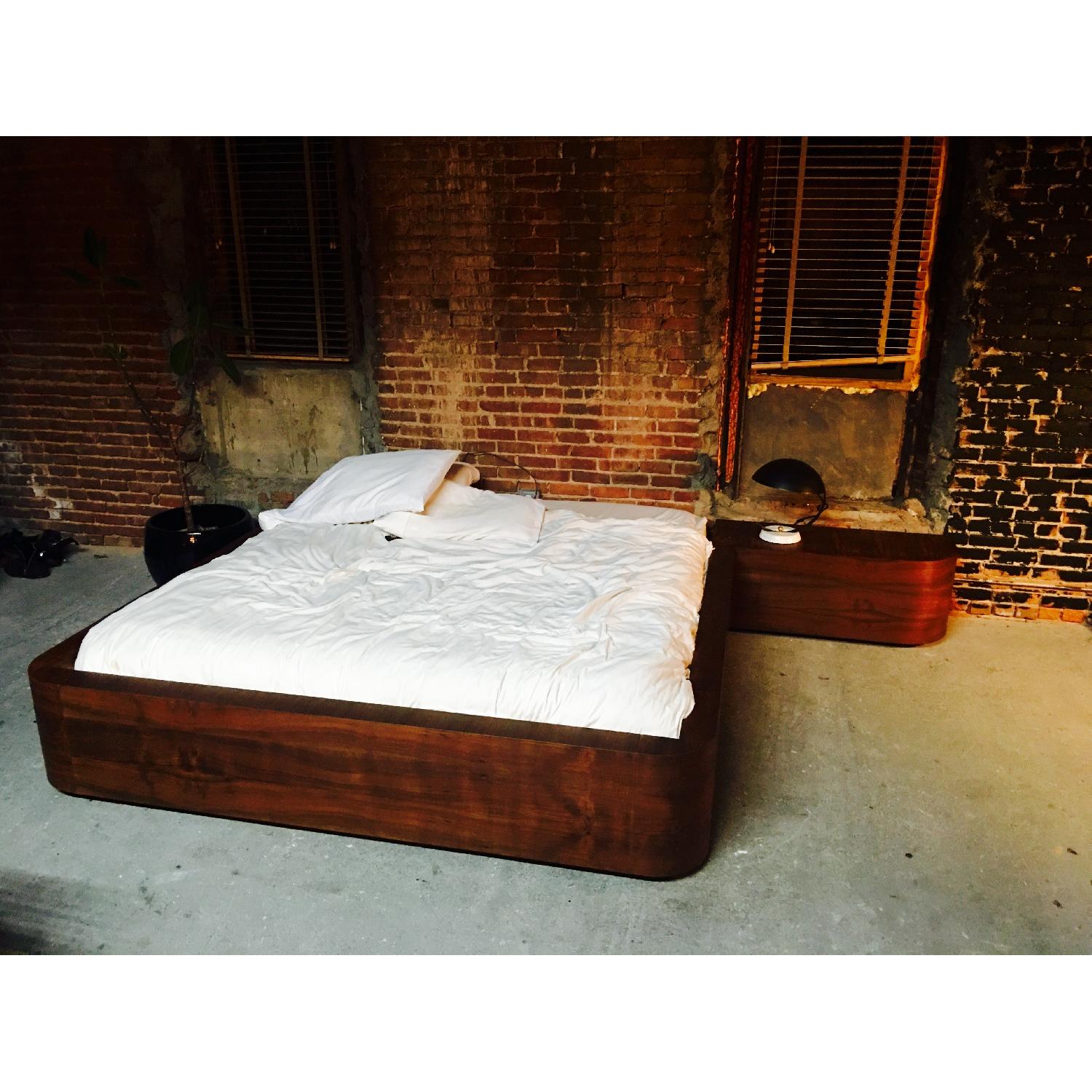 Custom Made King Size Bed Frame - image-1