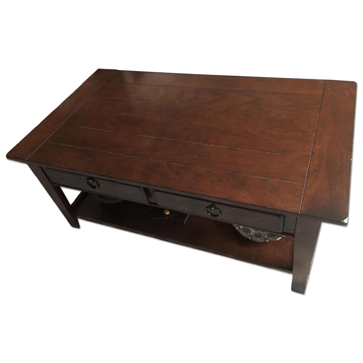 Bob's Wellfleet Coffee Table + 1 End Table AptDeco