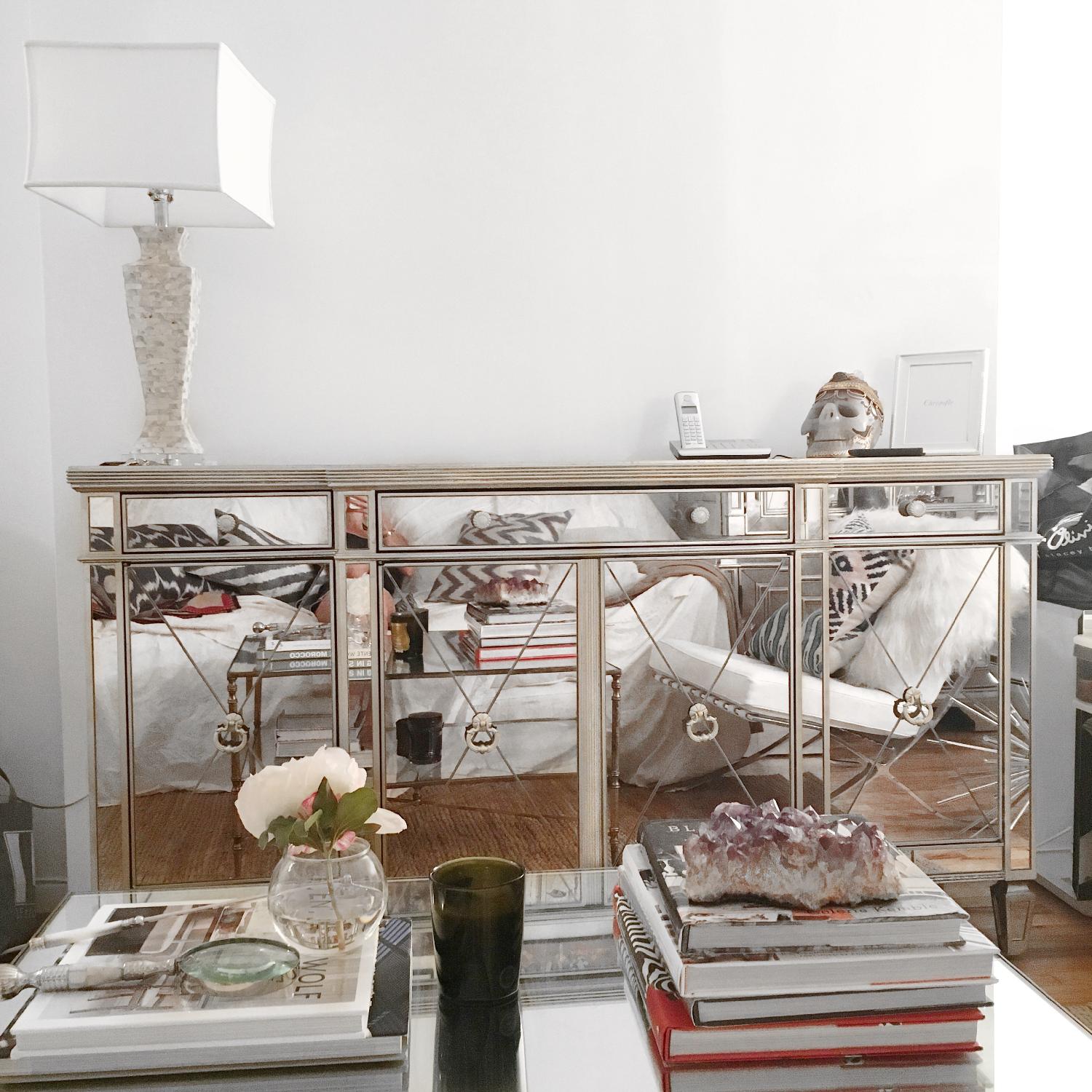 Horchow Amelie Mirrored Buffet - image-1