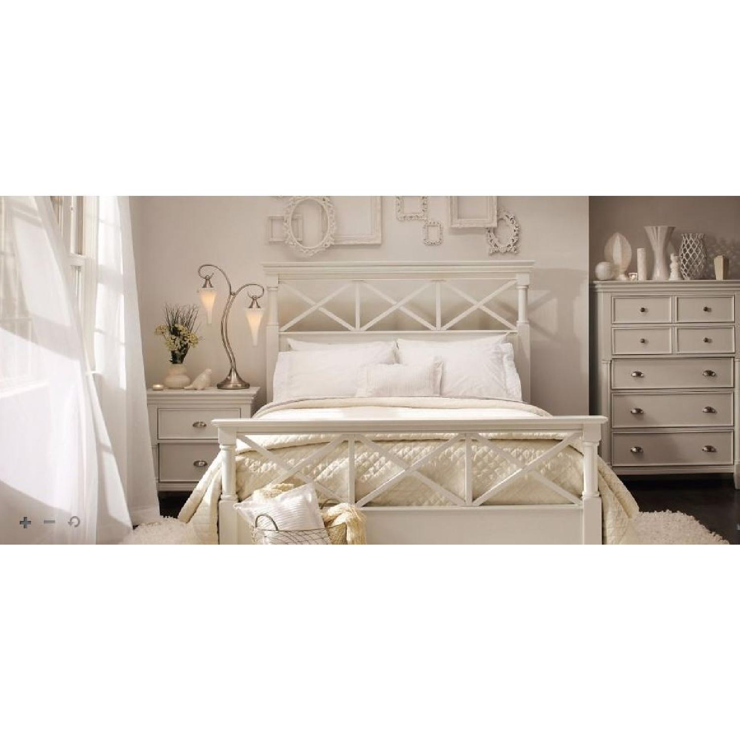Raymour & Flanigan Retreat Queen Panel Bed Frame - image-3