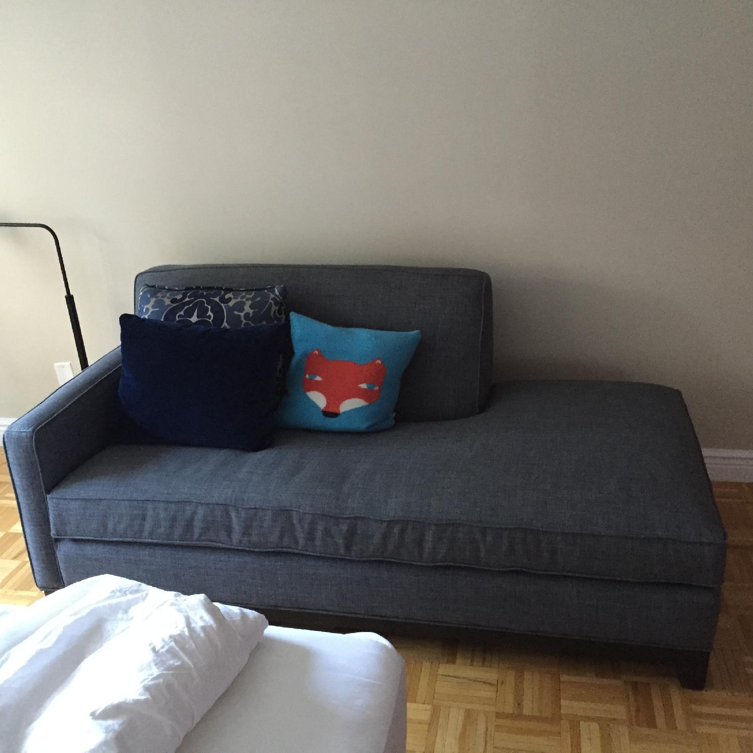 Raymour & Flanigan Chaise Lounge - image-1