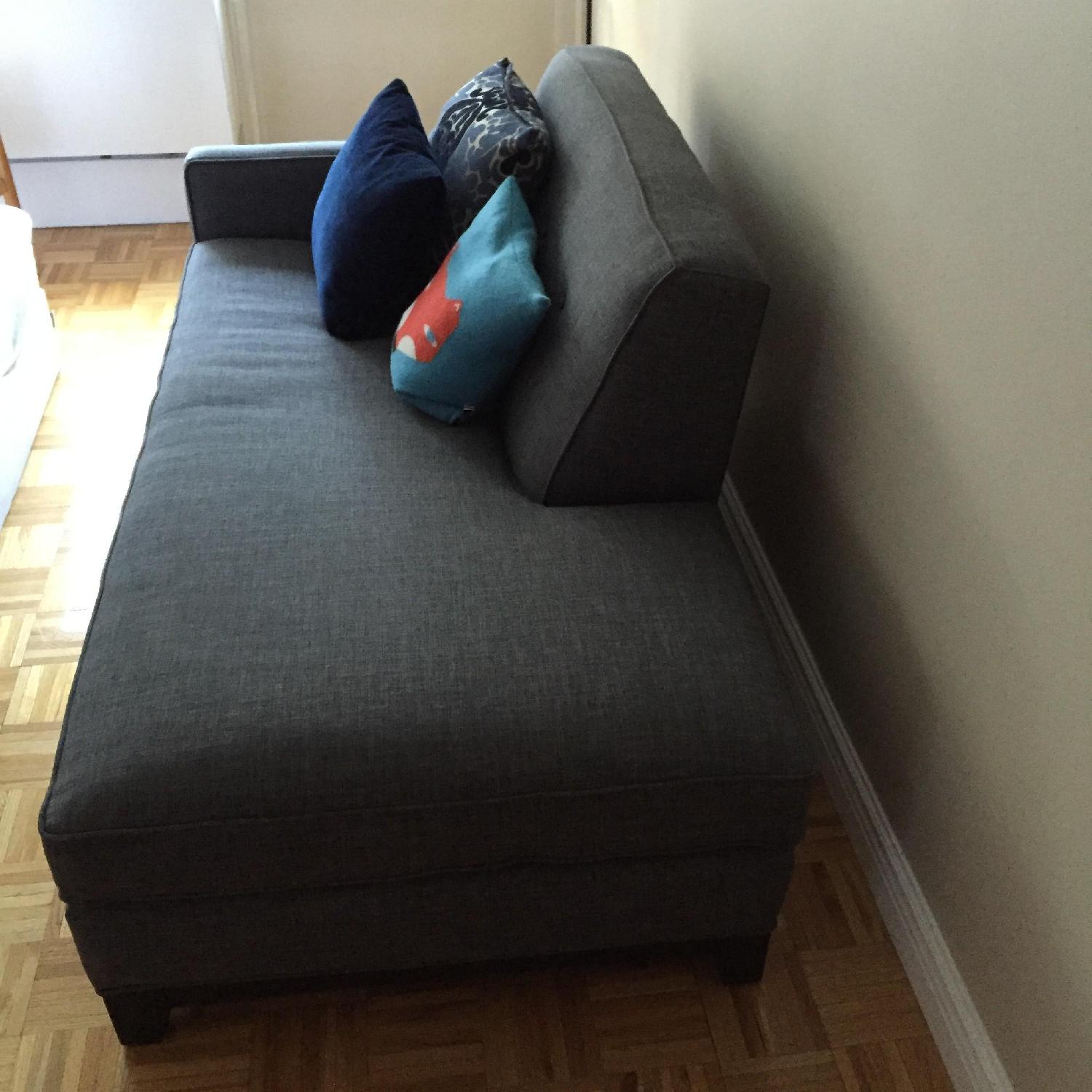 Raymour & Flanigan Chaise Lounge - image-2