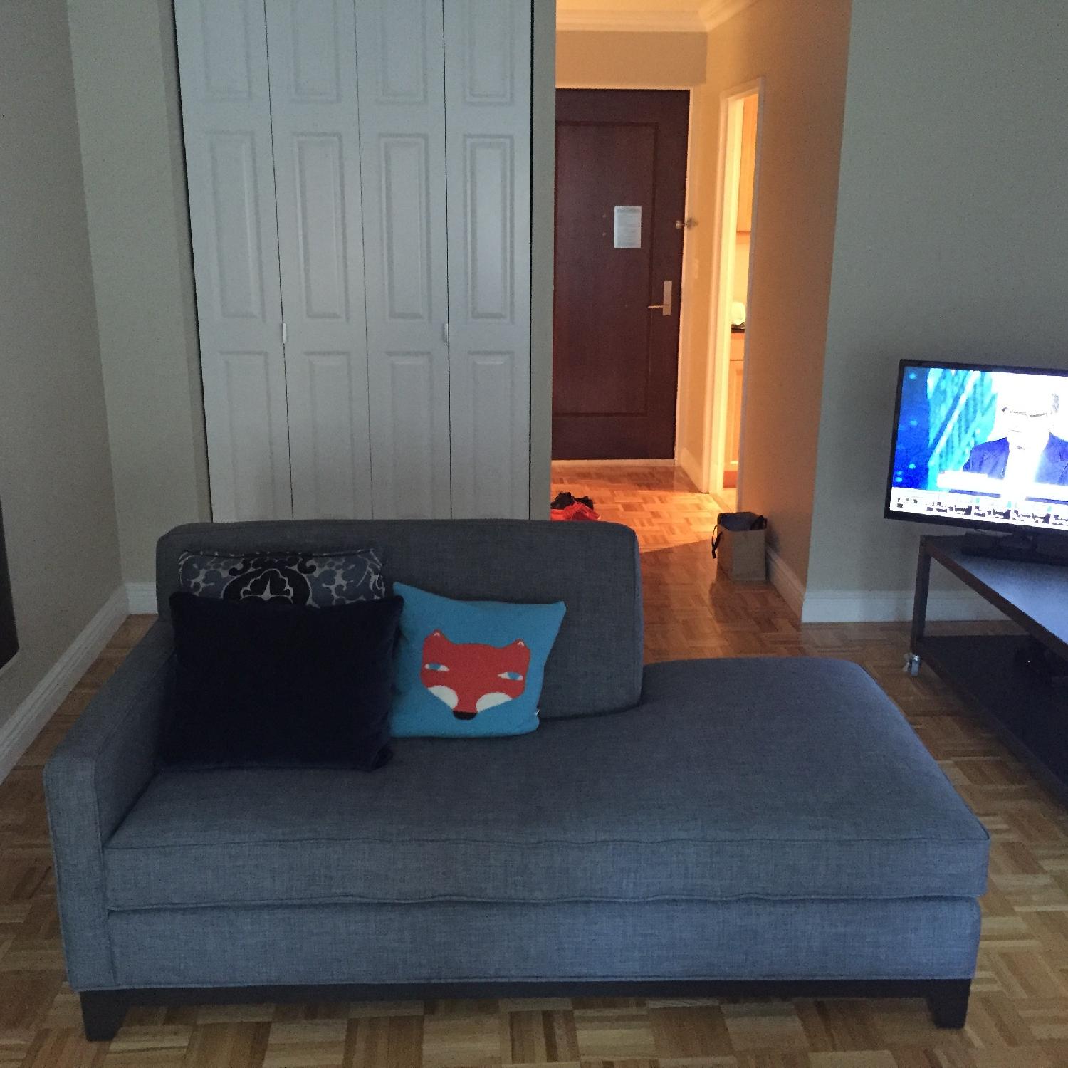 Raymour & Flanigan Chaise Lounge - image-3