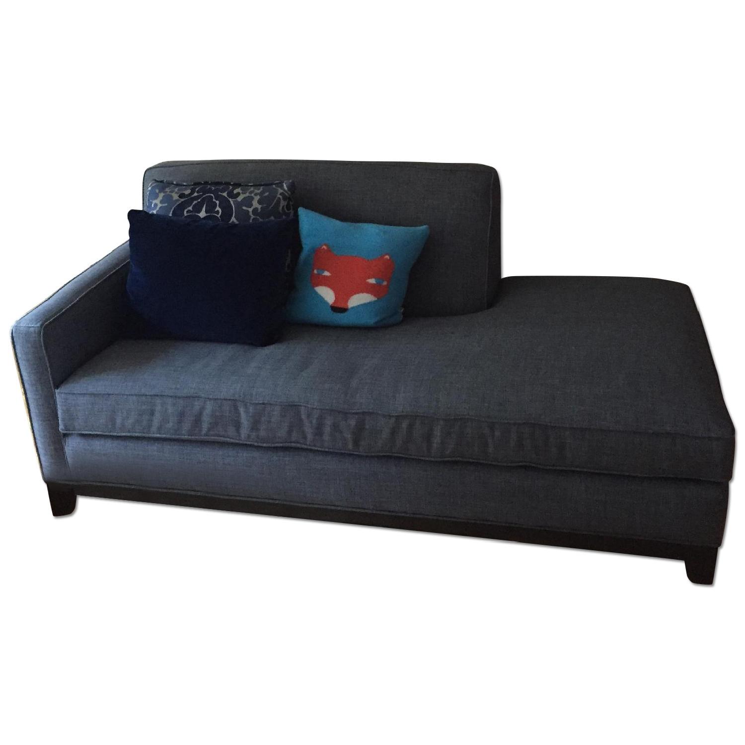 Raymour & Flanigan Chaise Lounge - image-5