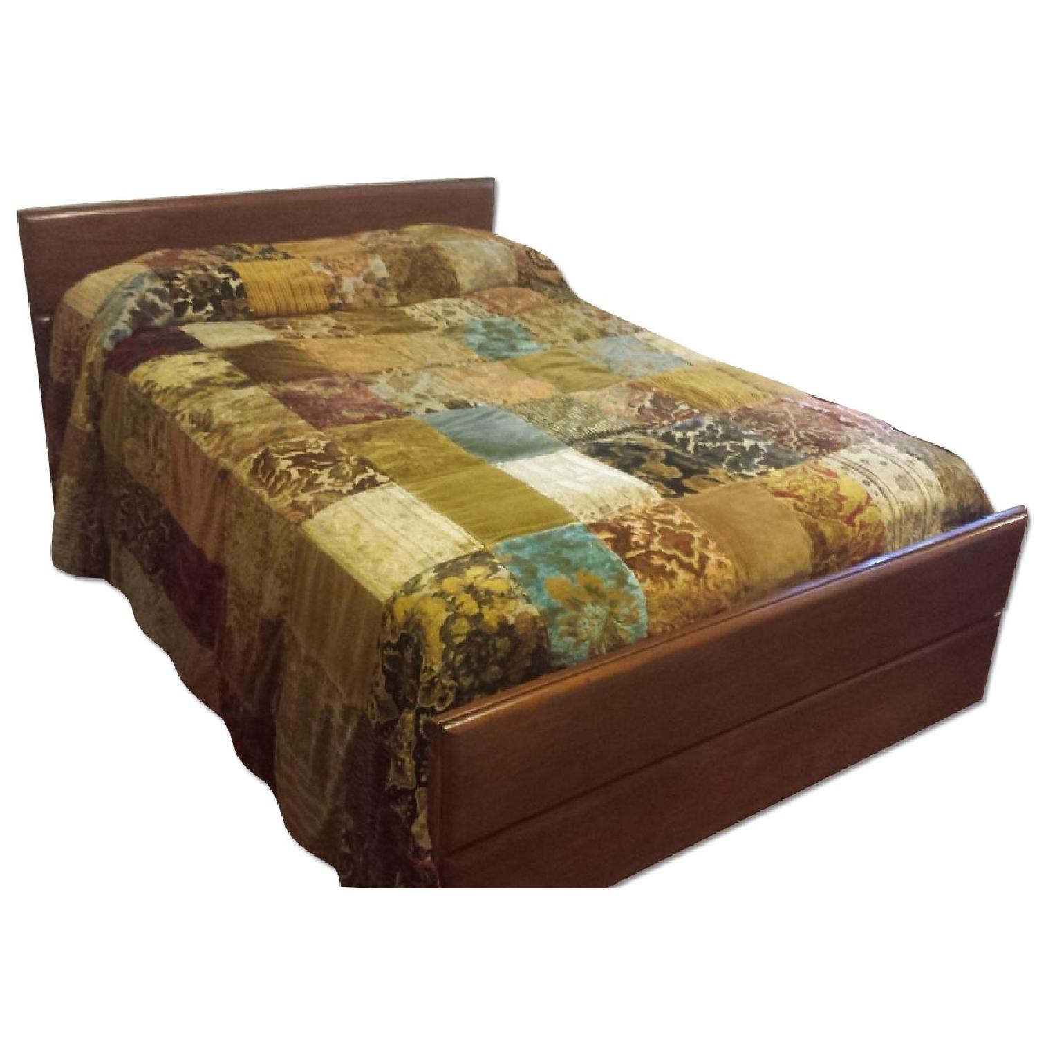 MidCentury Modern Solid Maple Bedroom Set AptDeco