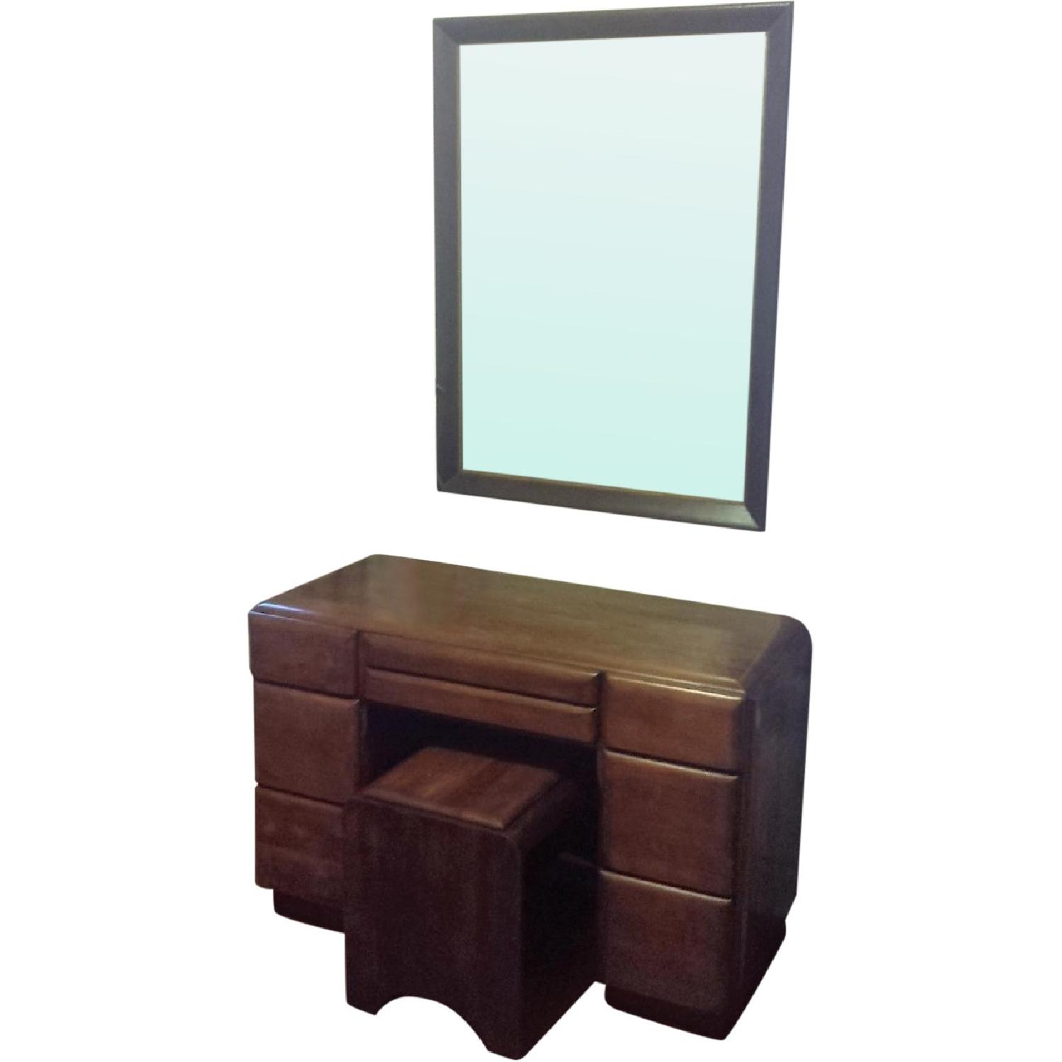 Mid-Century Modern Solid Maple Bedroom Set - image-13