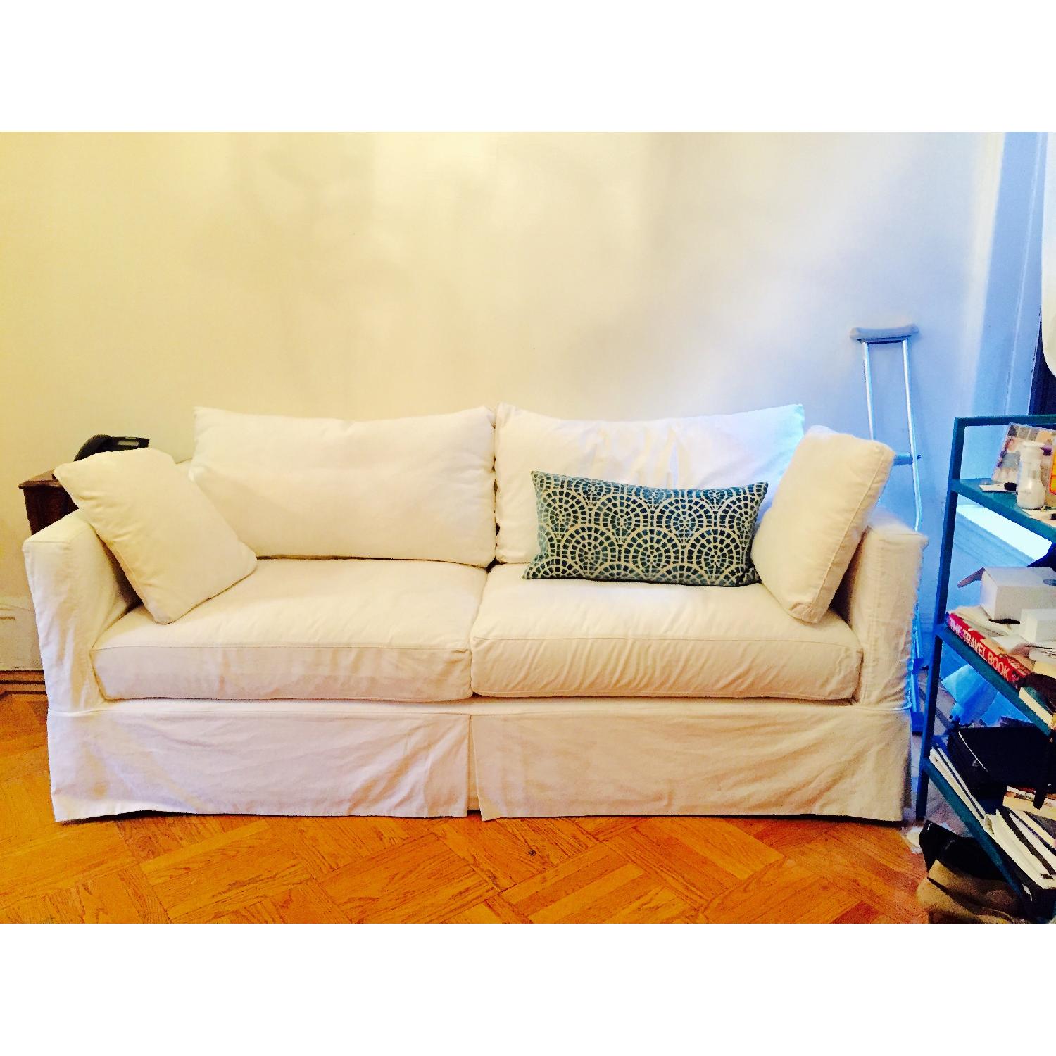 Crate & Barrel Willow Sofa - image-1