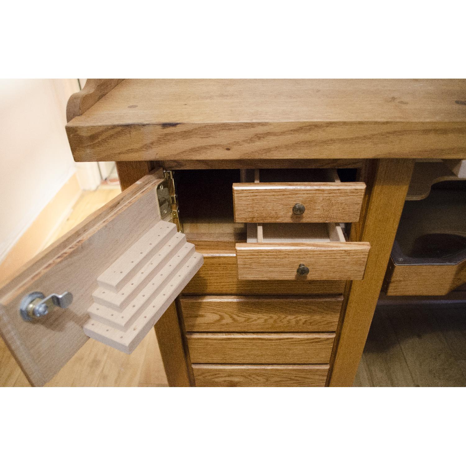 Jeweler's Desk/Double Bank Workbench - image-5