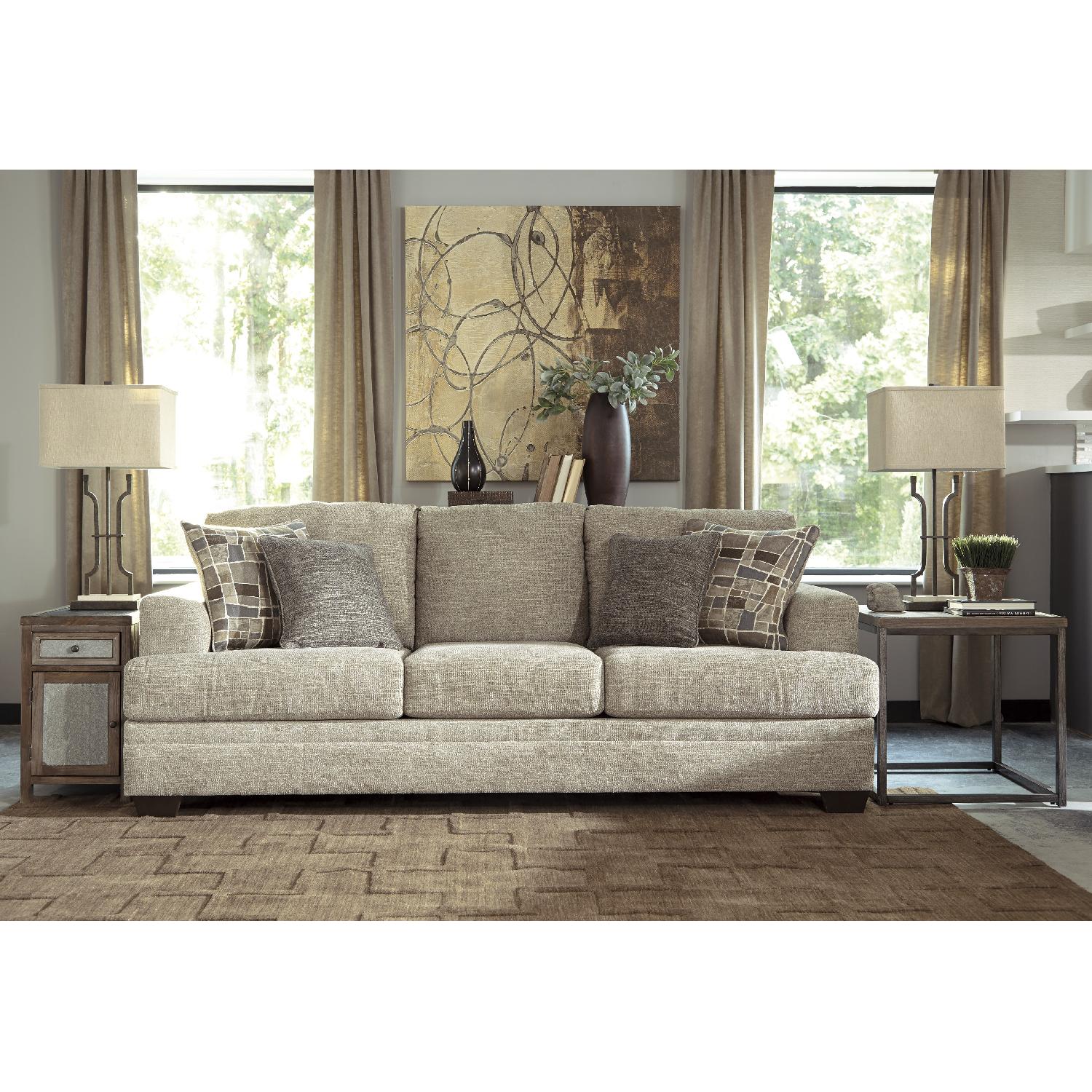 Ashley's Barrish Sofa in Sisal - image-1