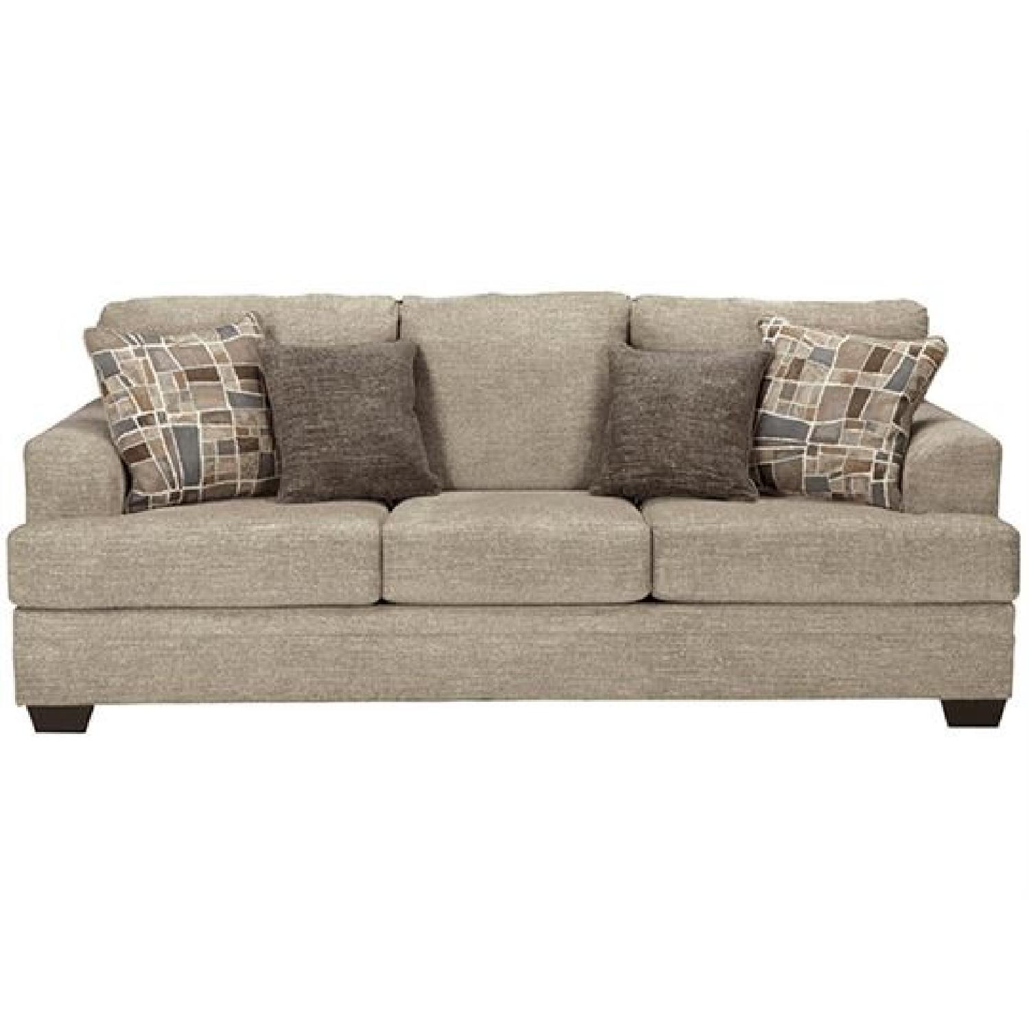 Ashley's Barrish Sofa in Sisal - image-0