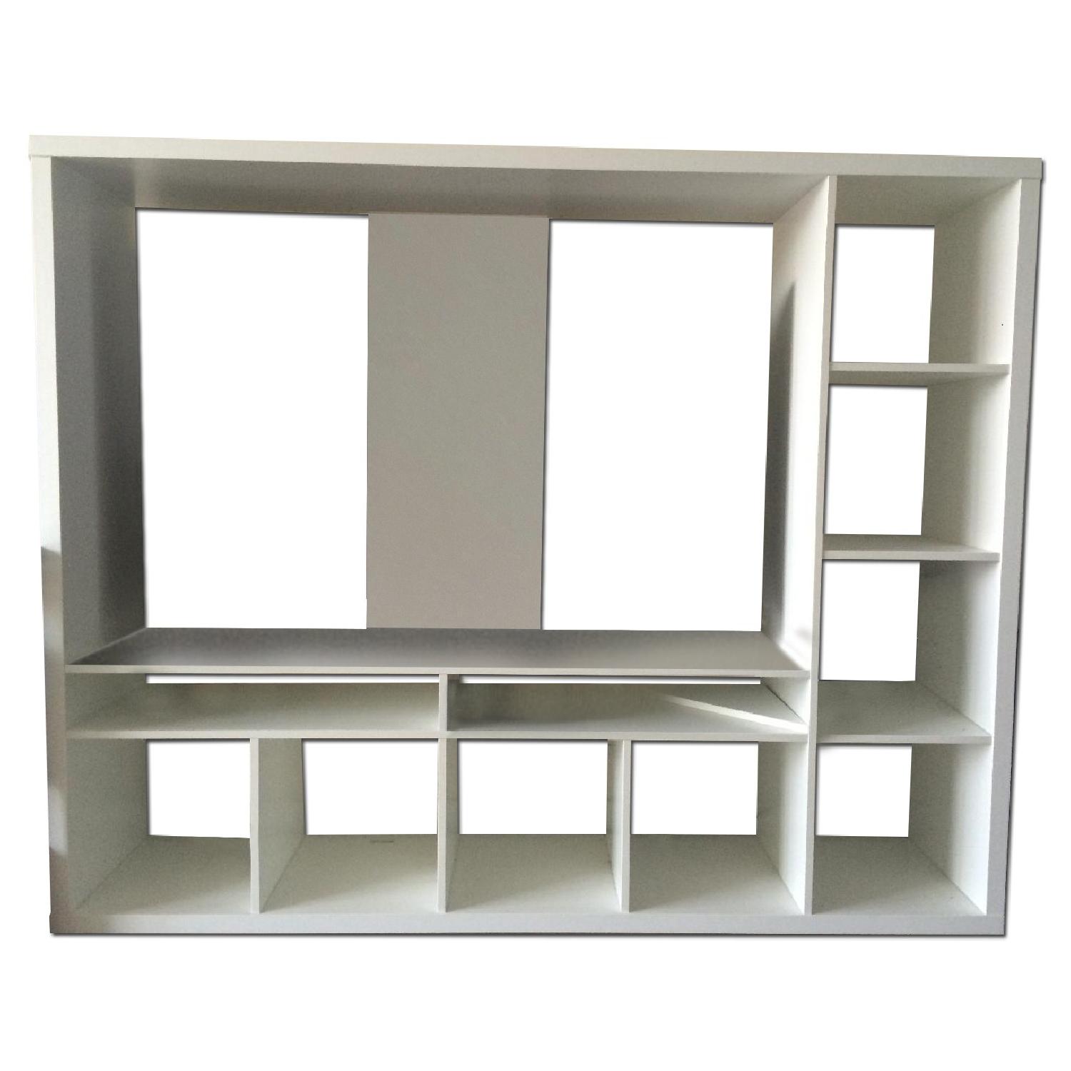 Ikea Lappland TV Storage Unit in White AptDeco