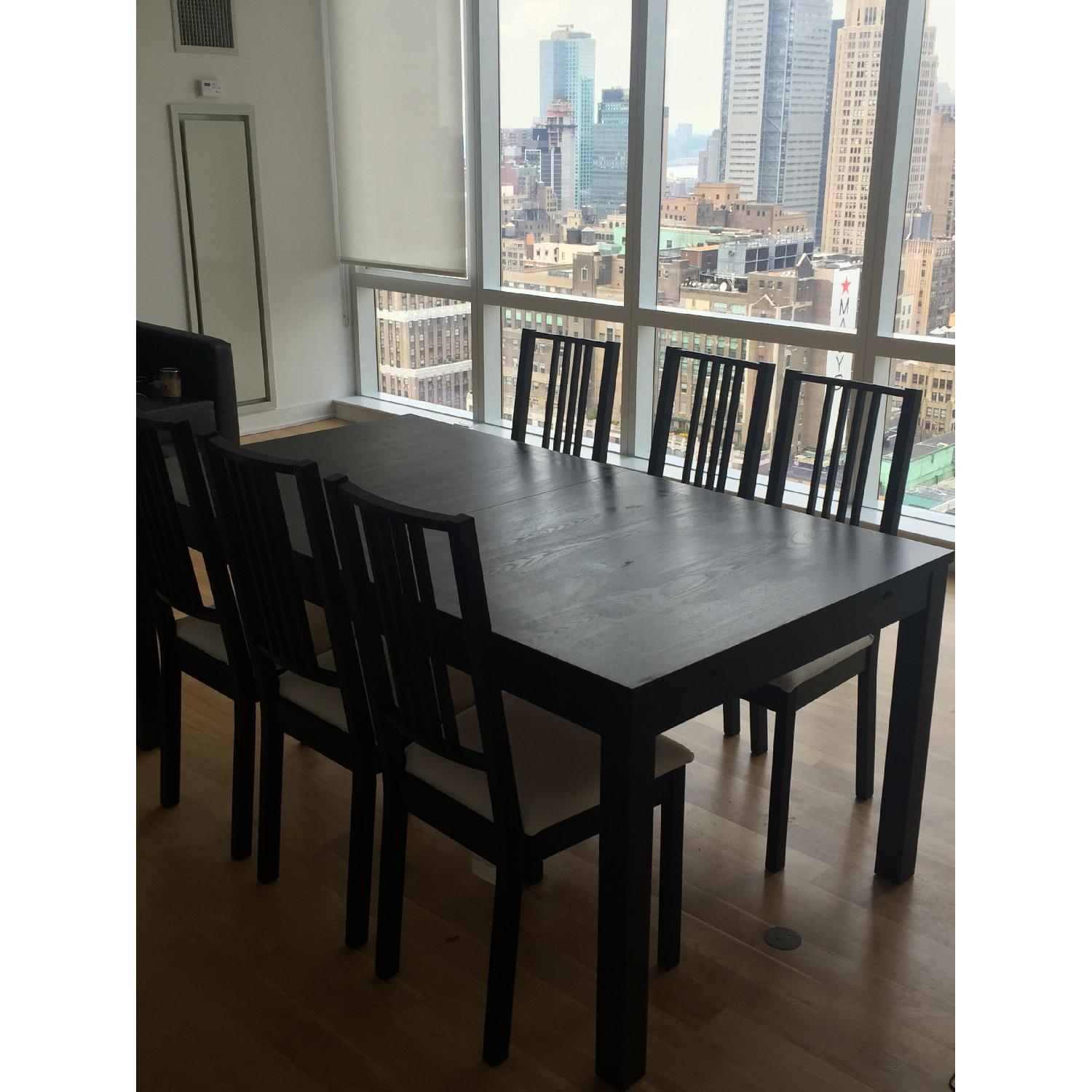 Ikea Bjursta Dining Table w/ 6 Chairs - image-5