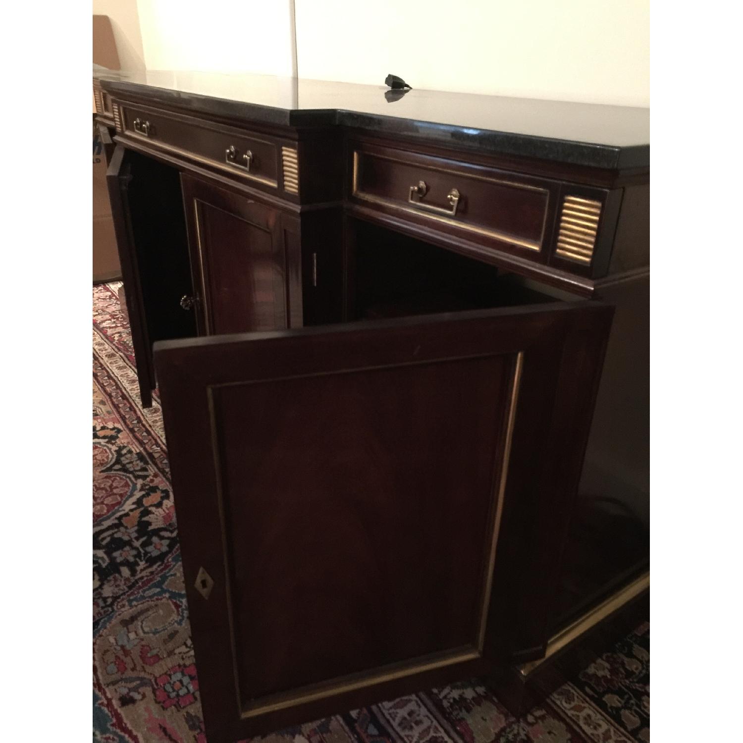 Custom Made Granite Top Entertainment Console - image-3