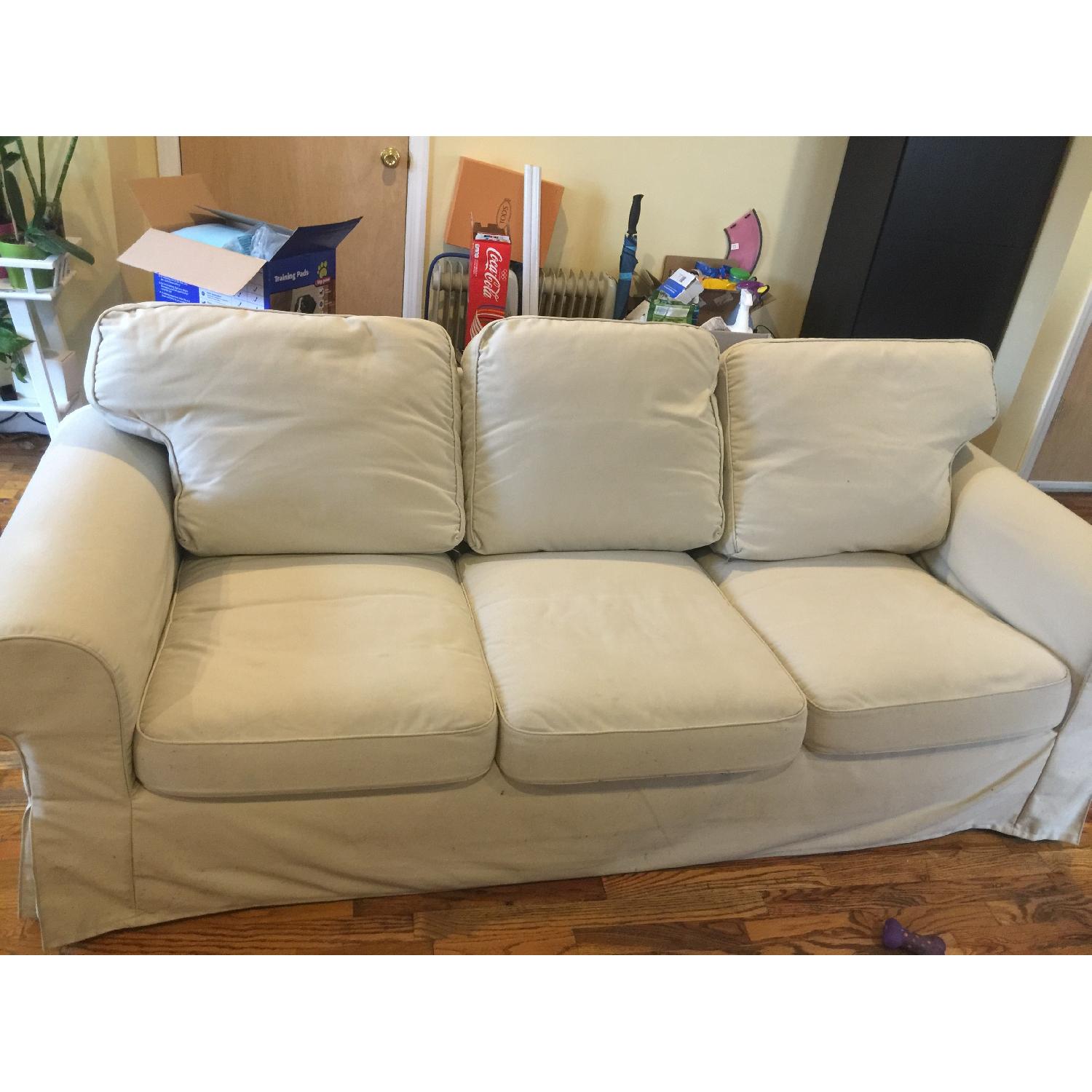 Ikea Ektorp Sofa in Lofallet Beige - image-2