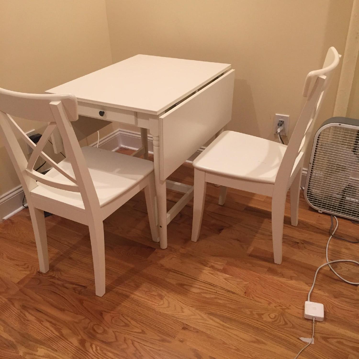 Ikea Ingolf Dining Chairs - image-1