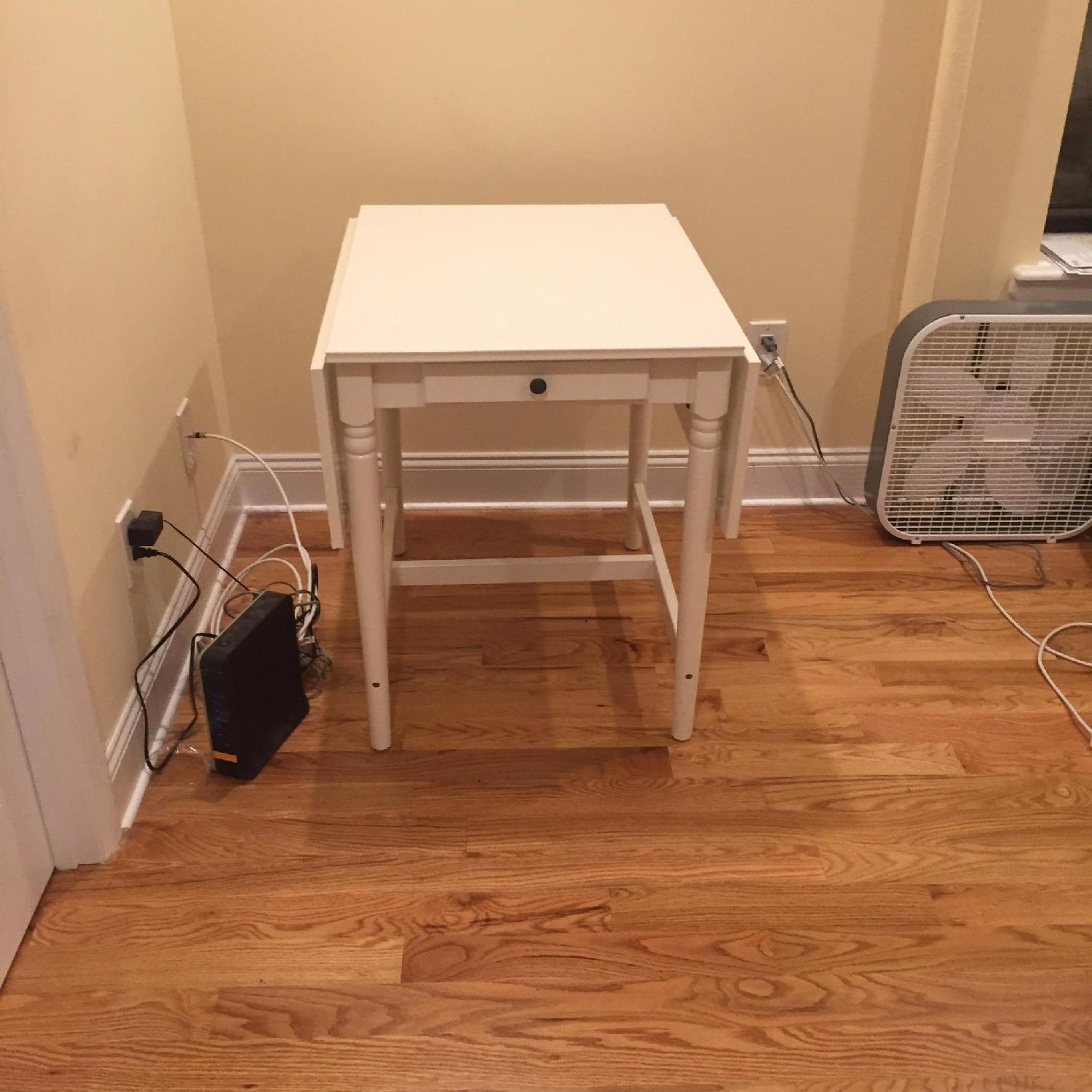 Ikea Ingatorp Drop-Leaf Table - image-2