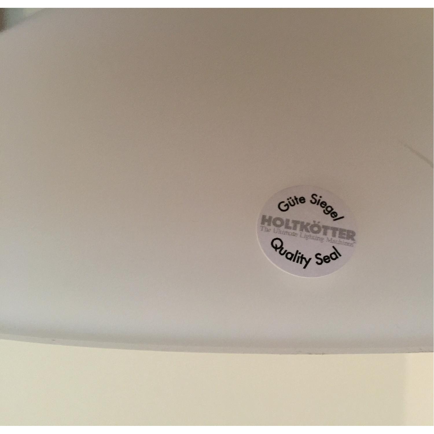 Polished Brass/Brushed Brass Holtkotter Halogen Torchiere - image-3