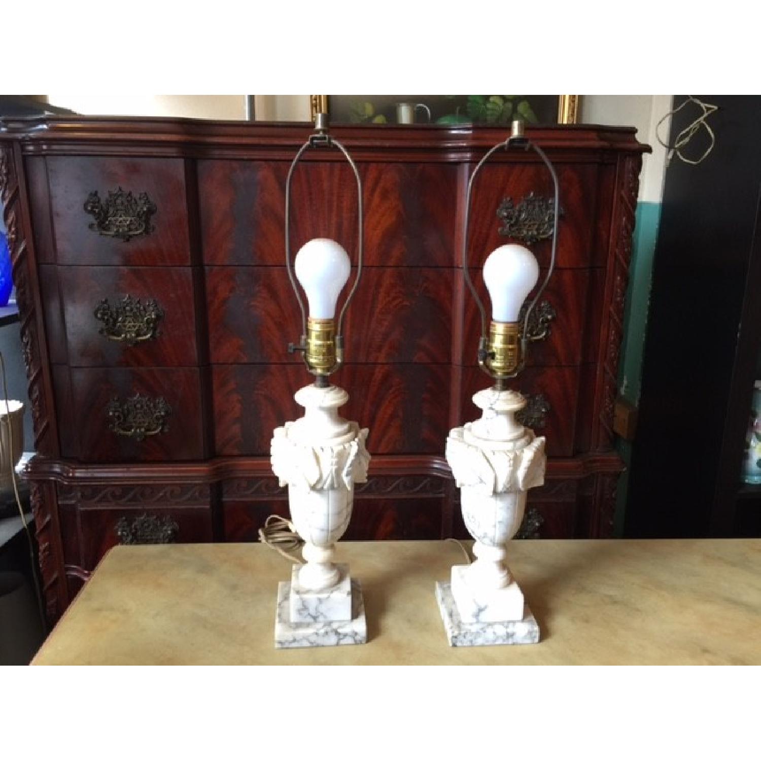 Vintage Marble Lamp - image-1