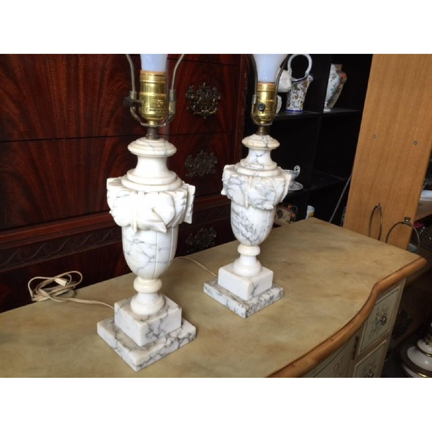 Vintage Marble Lamp - image-8