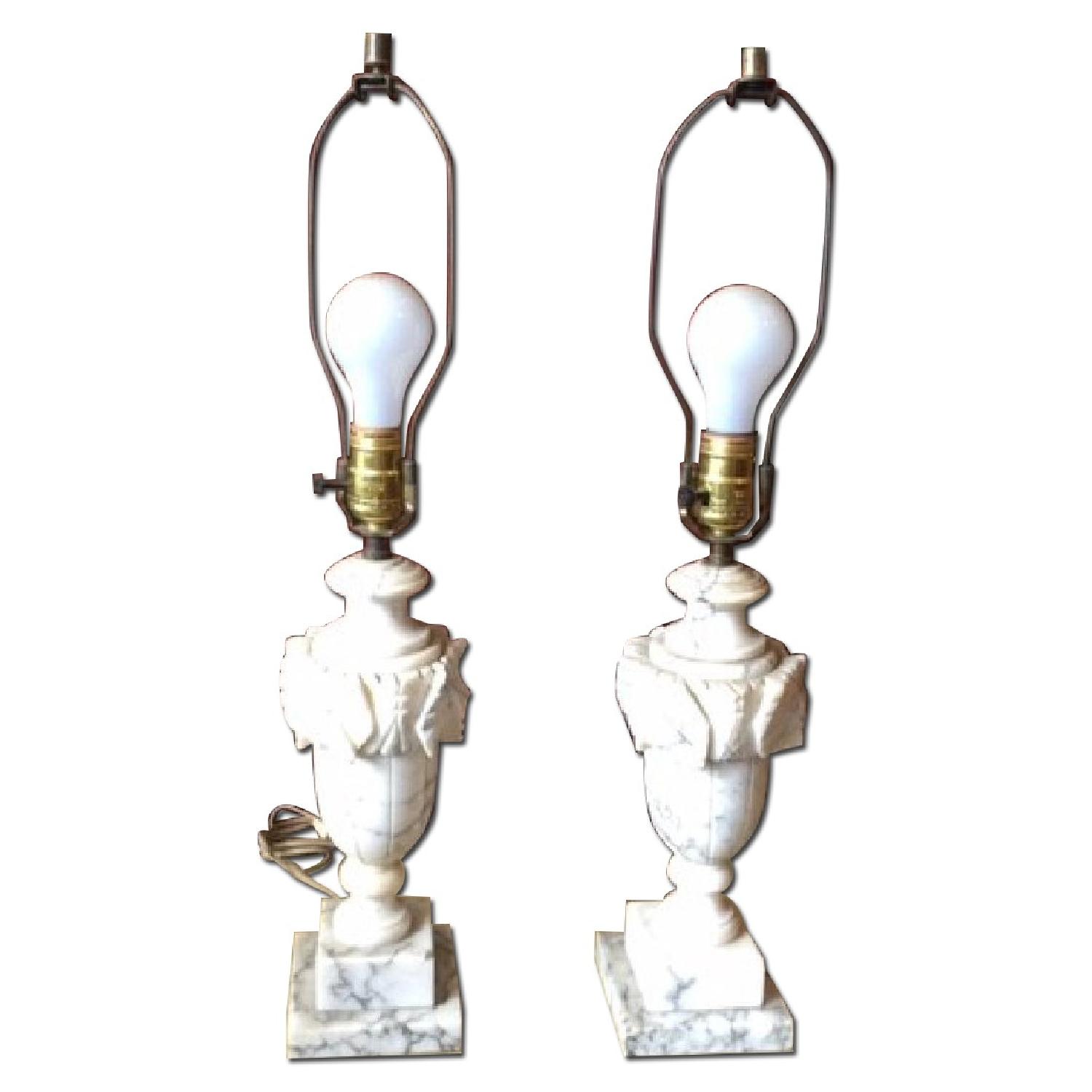 Vintage Marble Lamp - image-0