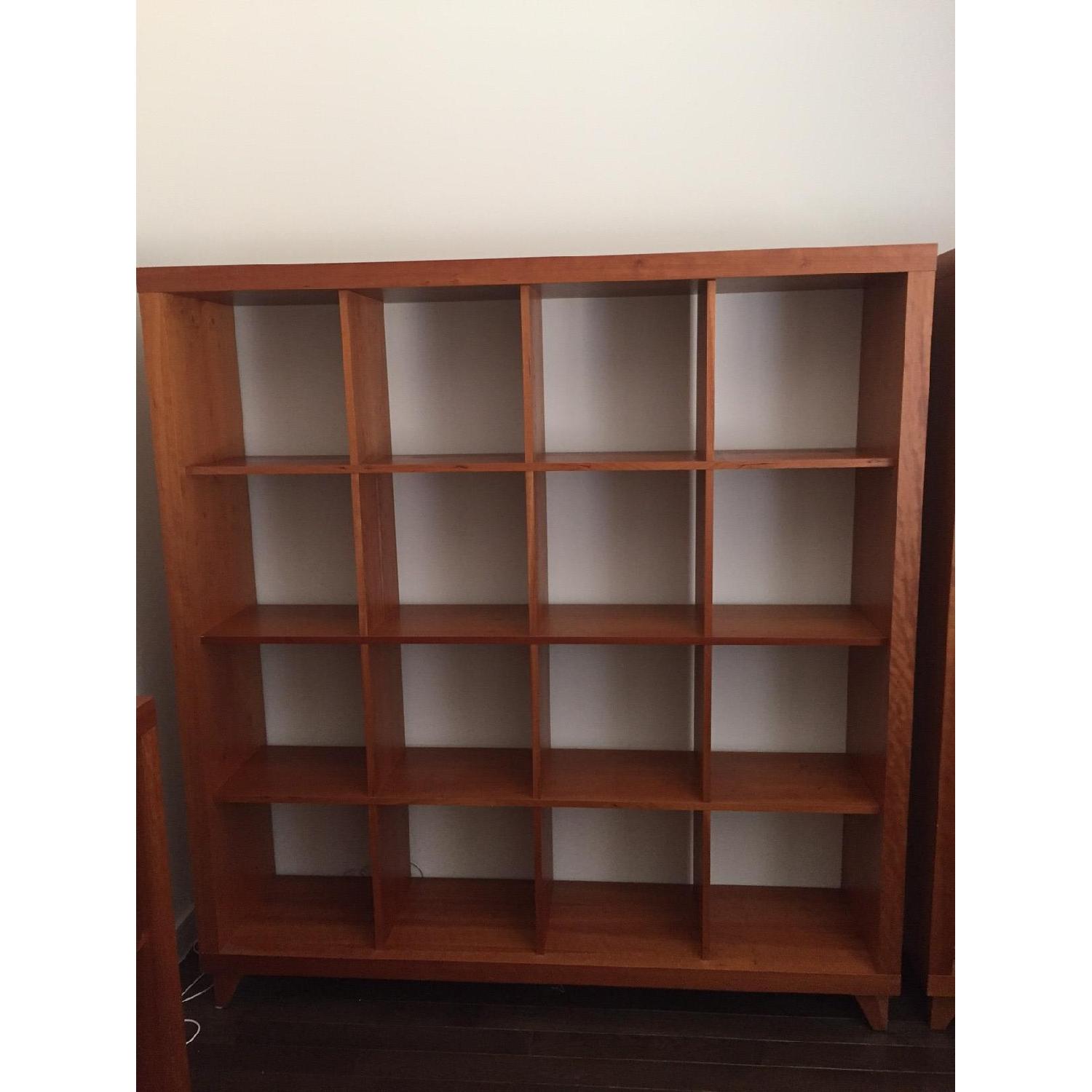 Cherry Wood Bookcase - image-1