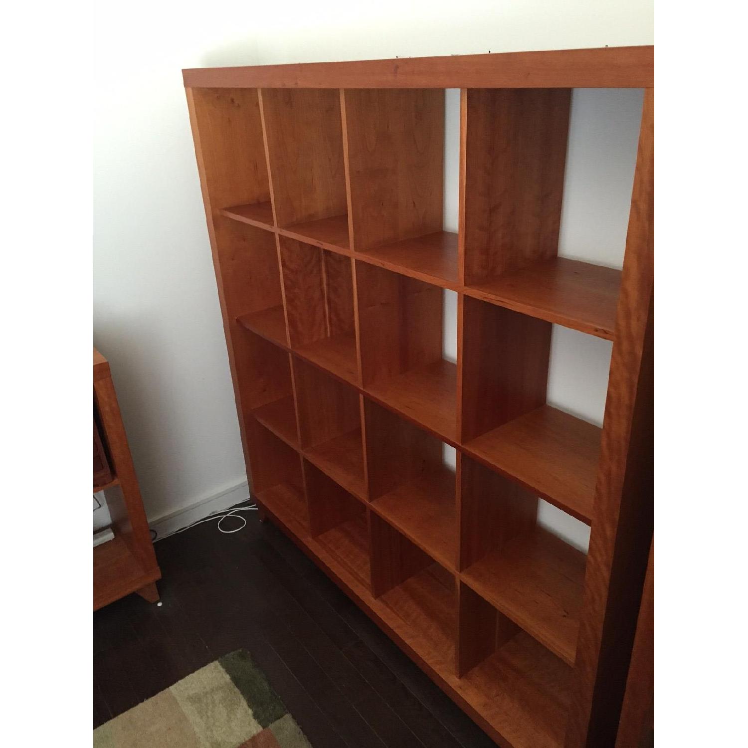 Cherry Wood Bookcase - image-2