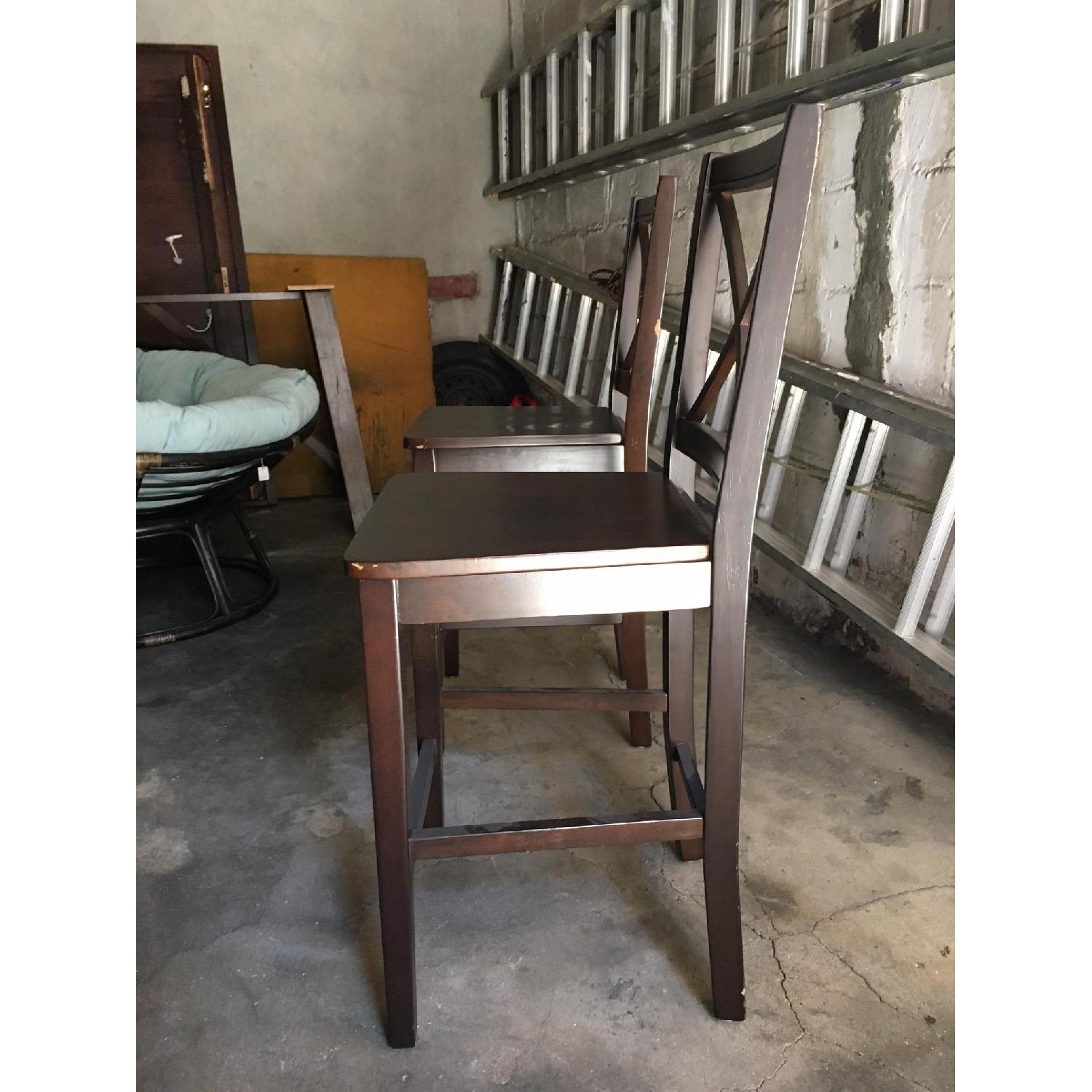 Counter Height Wood Chairs AptDeco