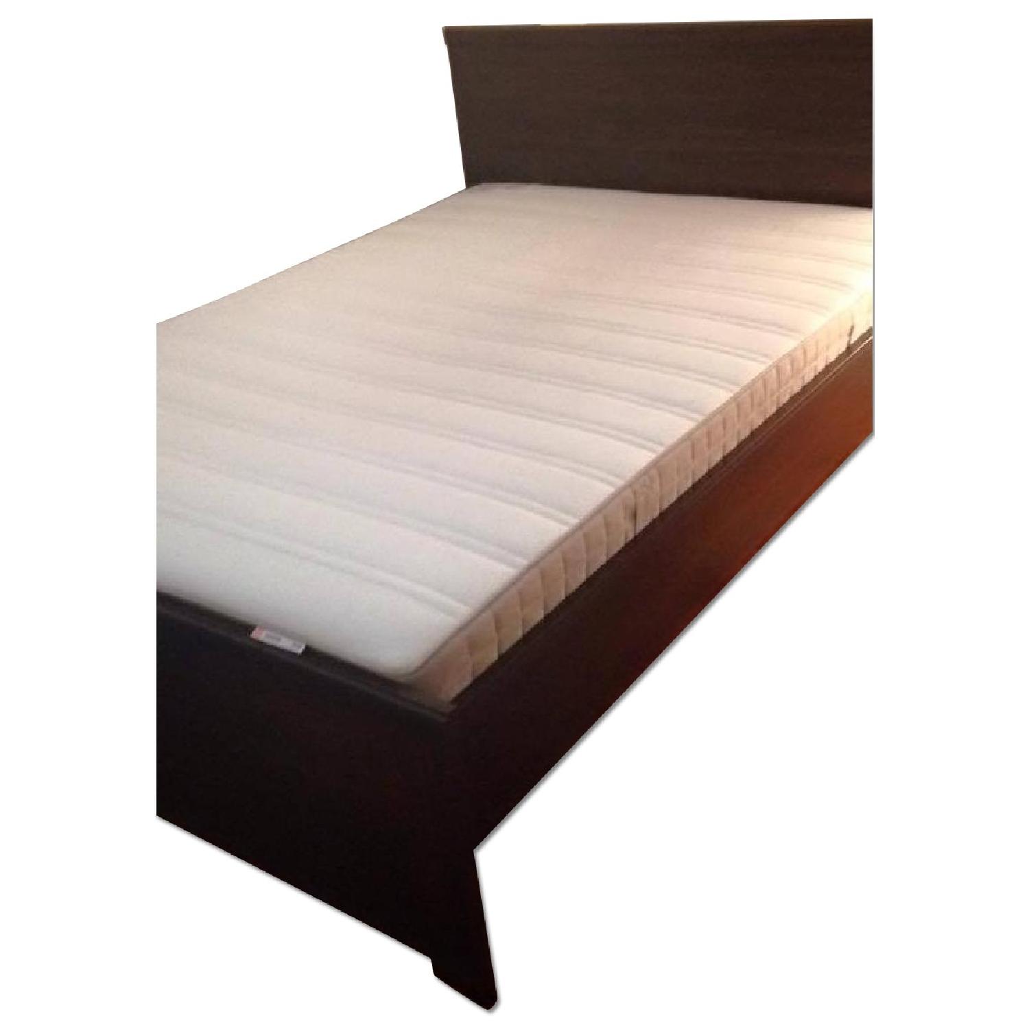 Ikea Brusali Full Size Bed Frame AptDeco