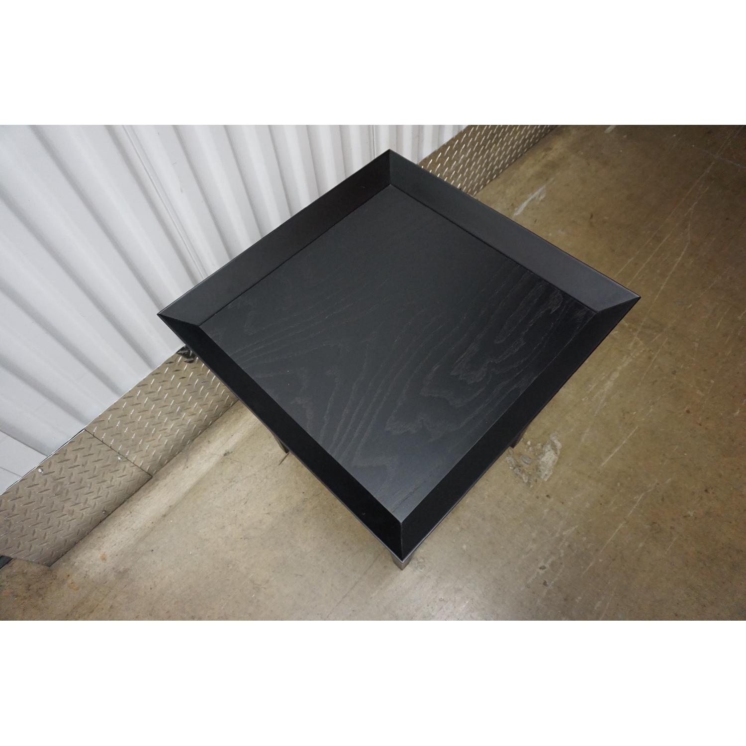 Black Wood Side Table - image-4