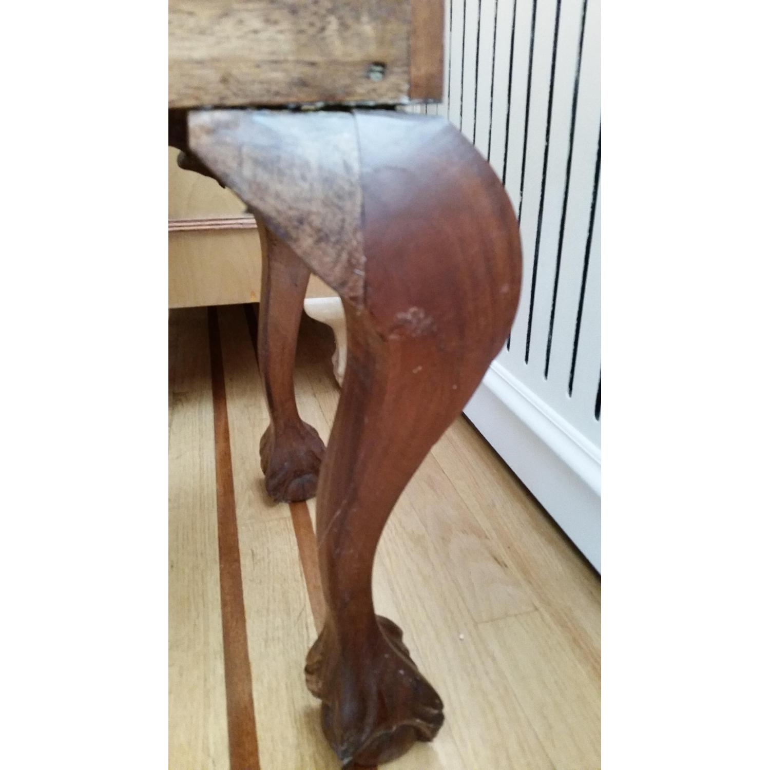 Carved Chippendale HighBoy Dresser - image-9