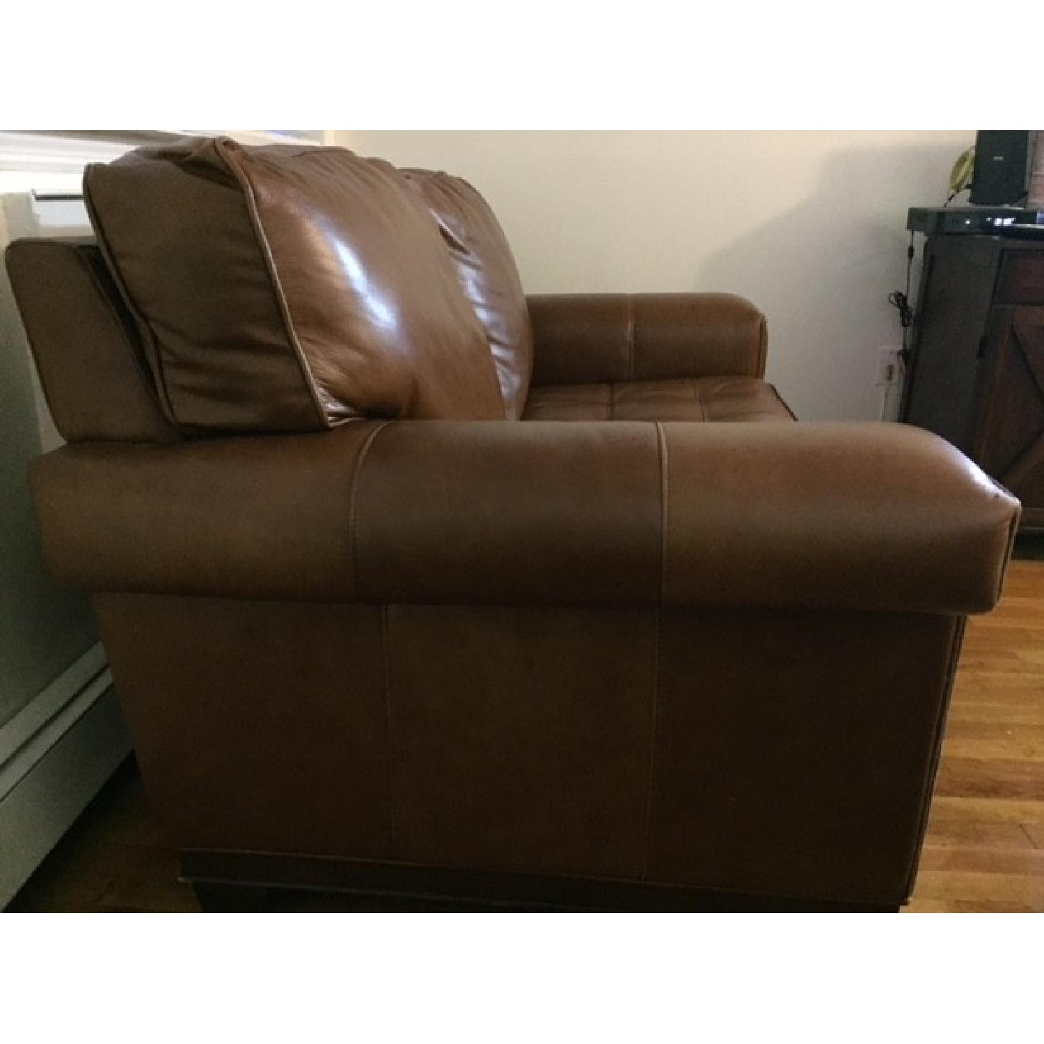 Leather Loveseat - image-2