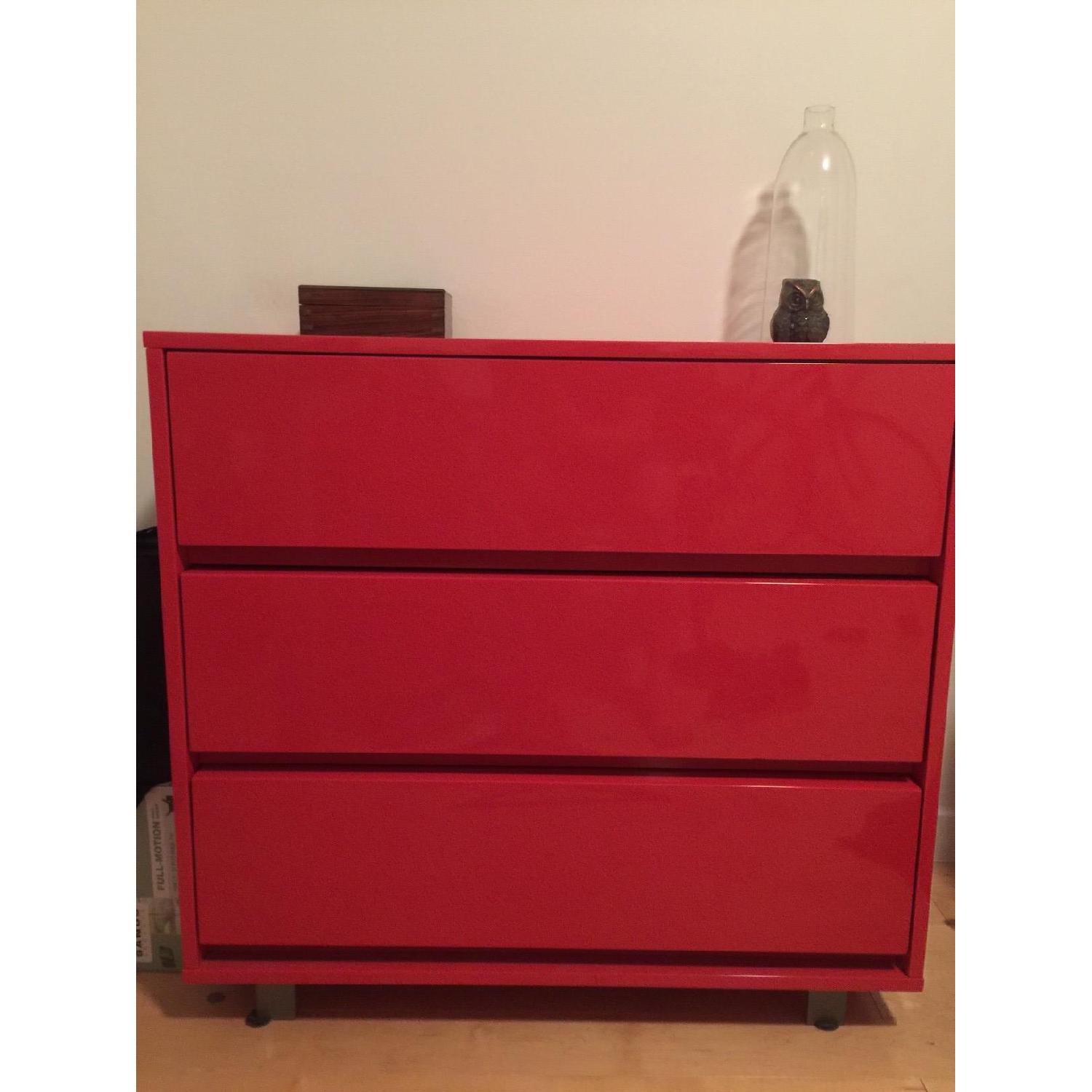 CB2 Shop Chest in Red - image-1