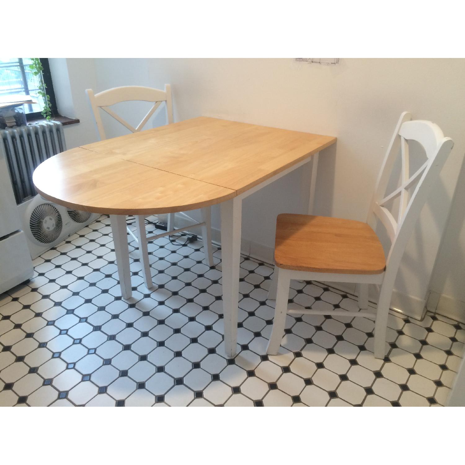 3 Piece Drop-Leaf Dining Set - image-3
