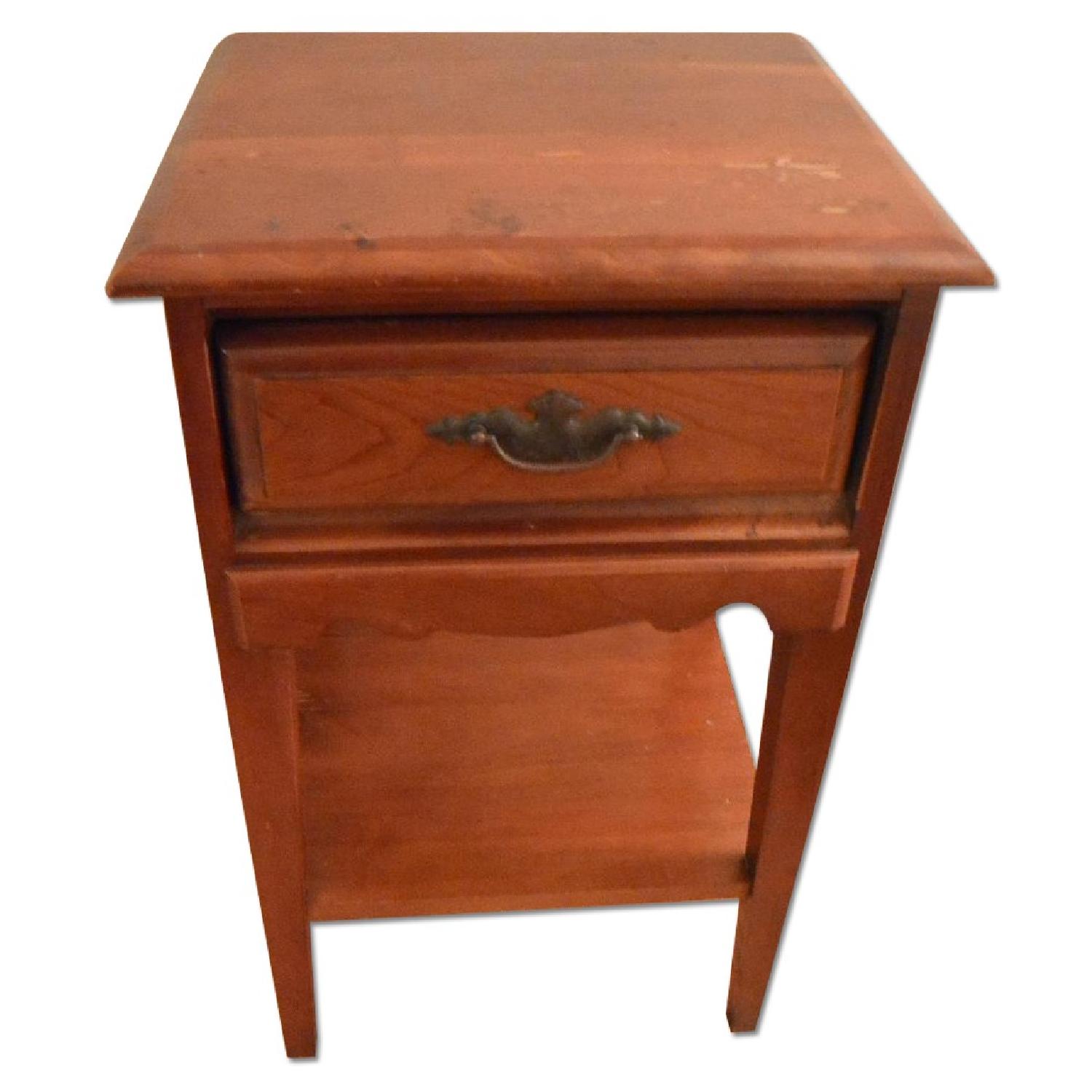 Kincaid Furniture Company Solid Wood Nightstand - image-0